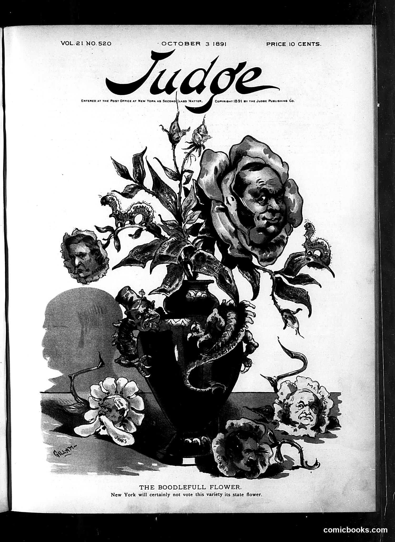 Judge — October 3, 1891 — page 1: Judge, 1891-10-03