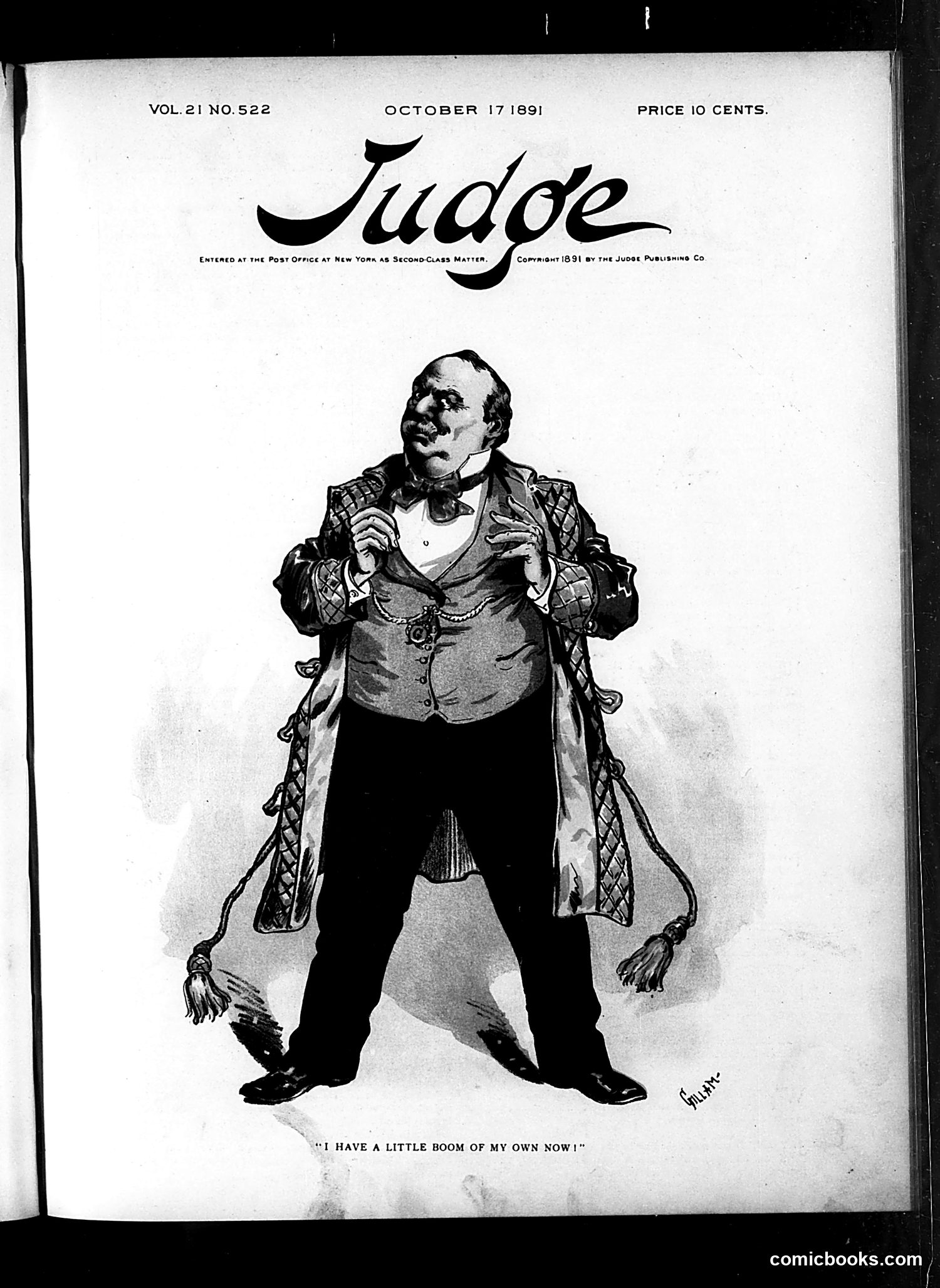 Judge — October 17, 1891 — page 1: Judge, 1891-10-17