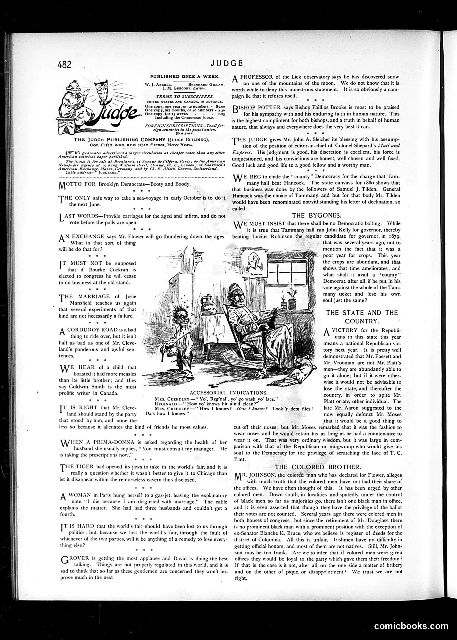 Judge — October 31, 1891 — page 2: Judge, 1891-10-31