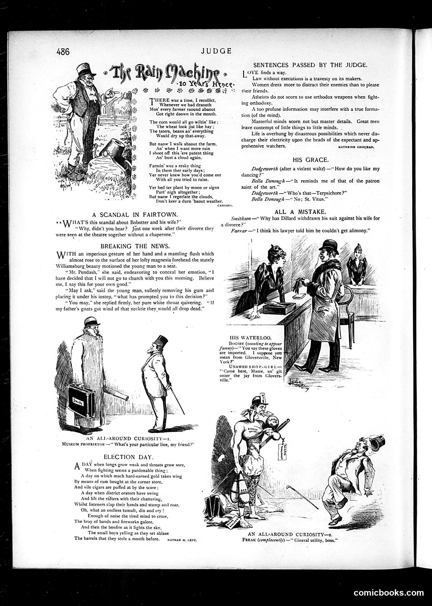 Judge — October 31, 1891 — page 6