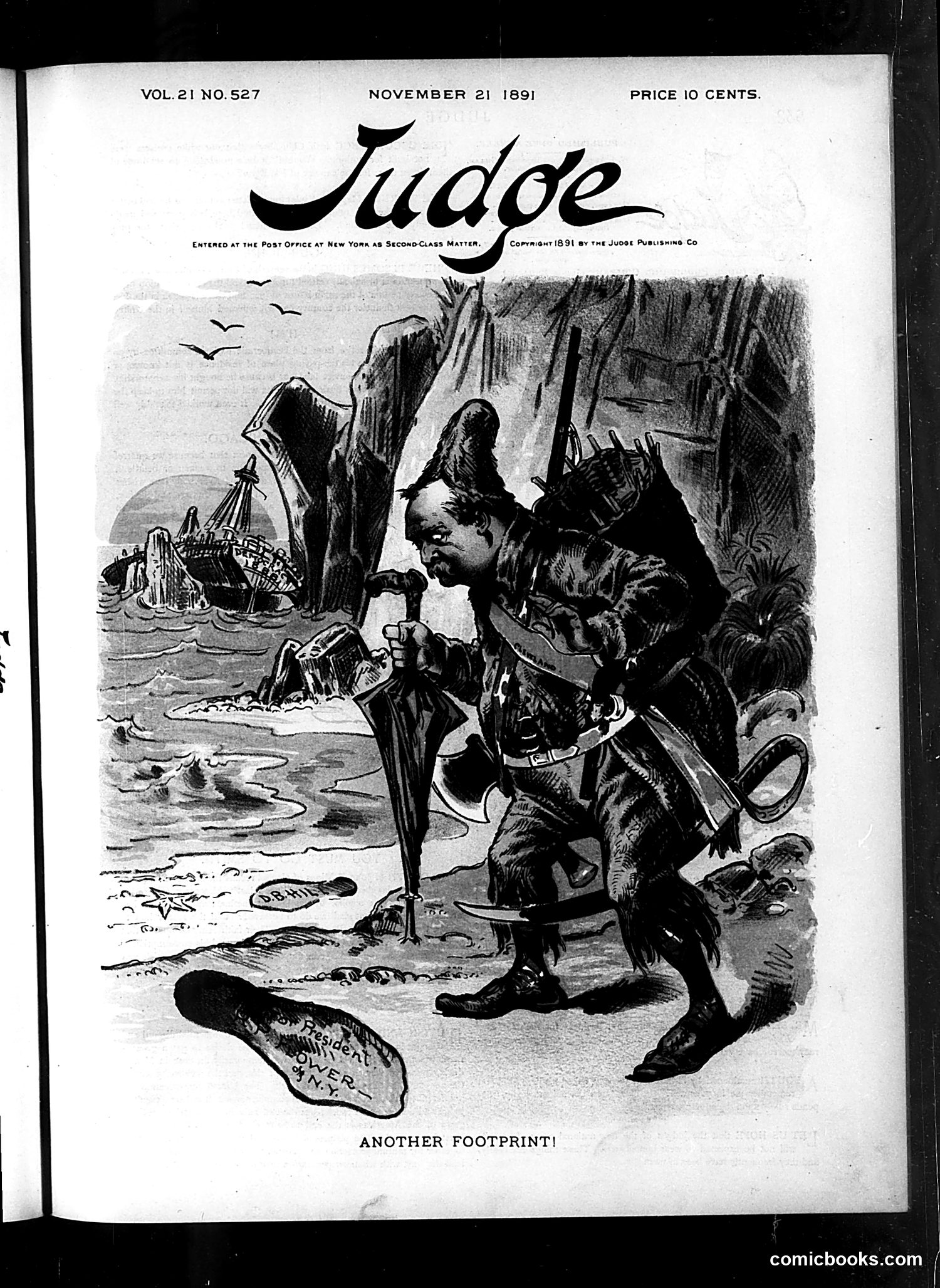 Judge — November 21, 1891 — page 1: Judge, 1891-11-21