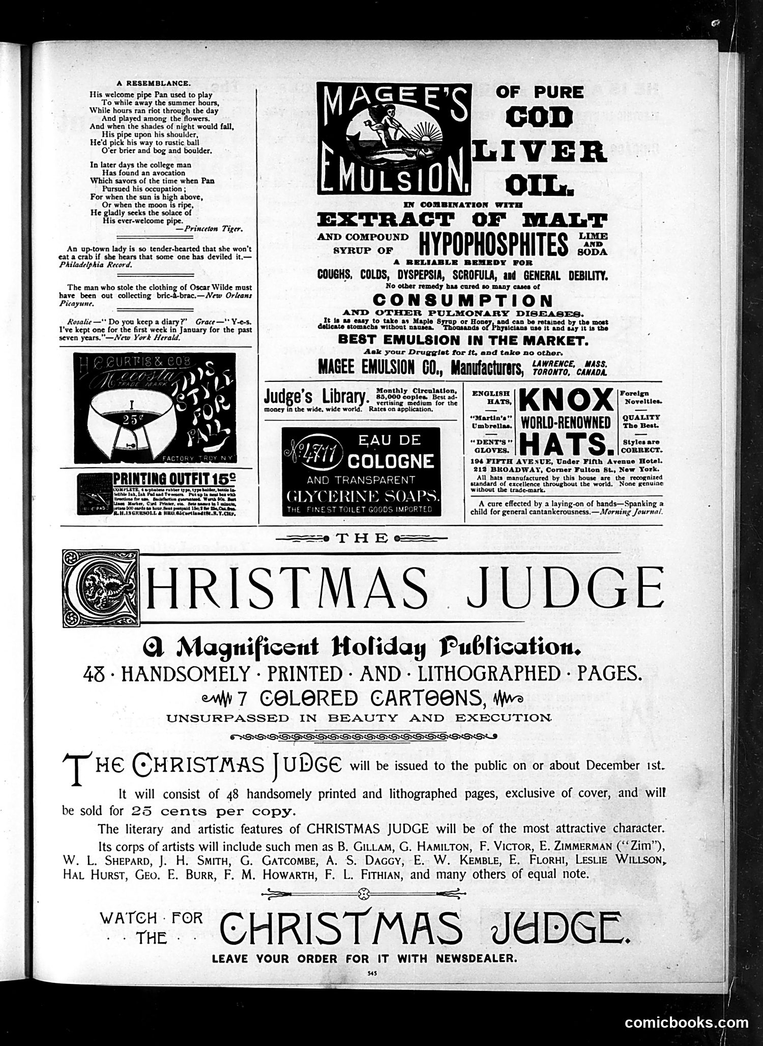 Judge — November 21, 1891 — page 15