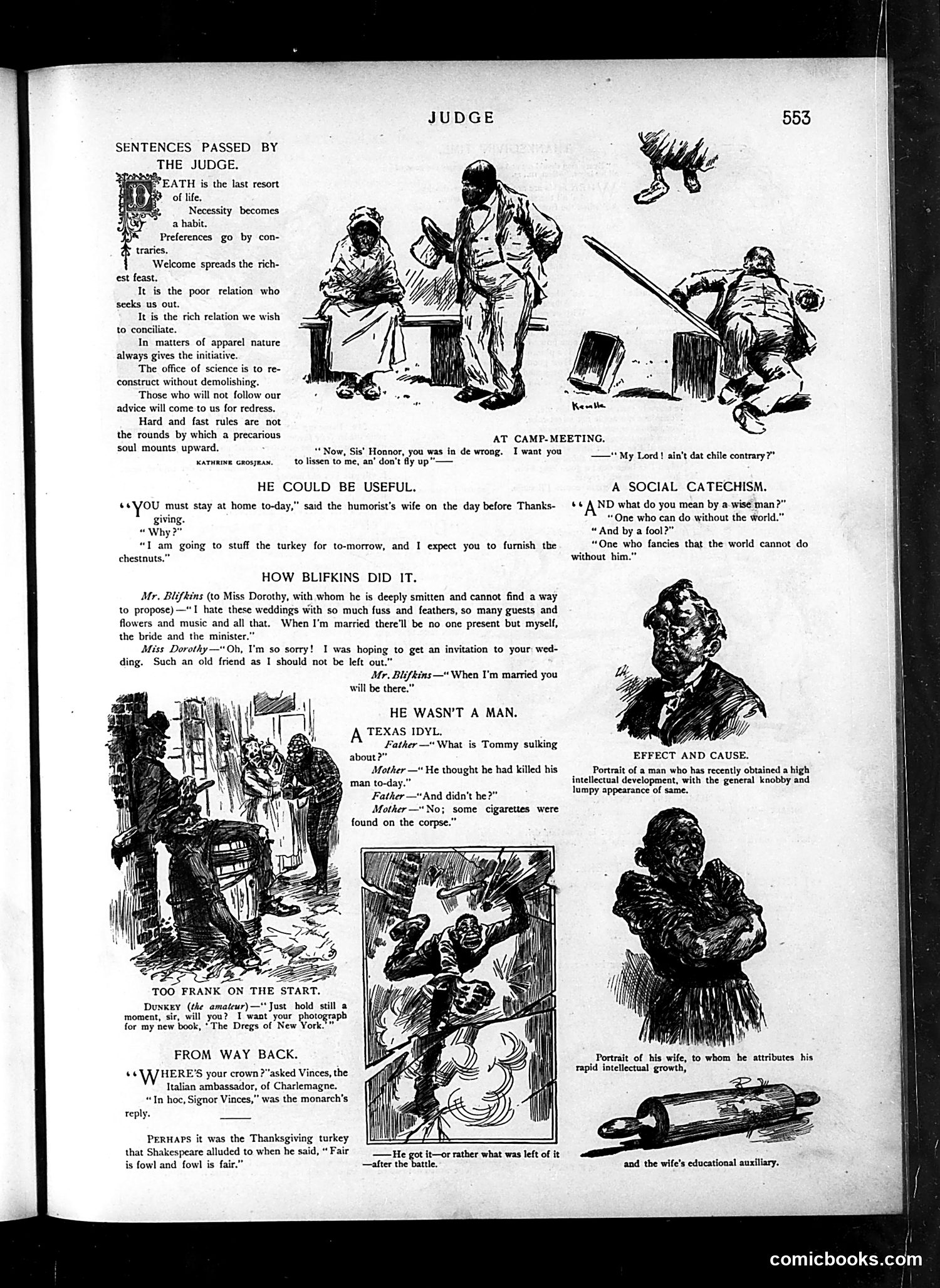 Judge — November 28, 1891 — page 5