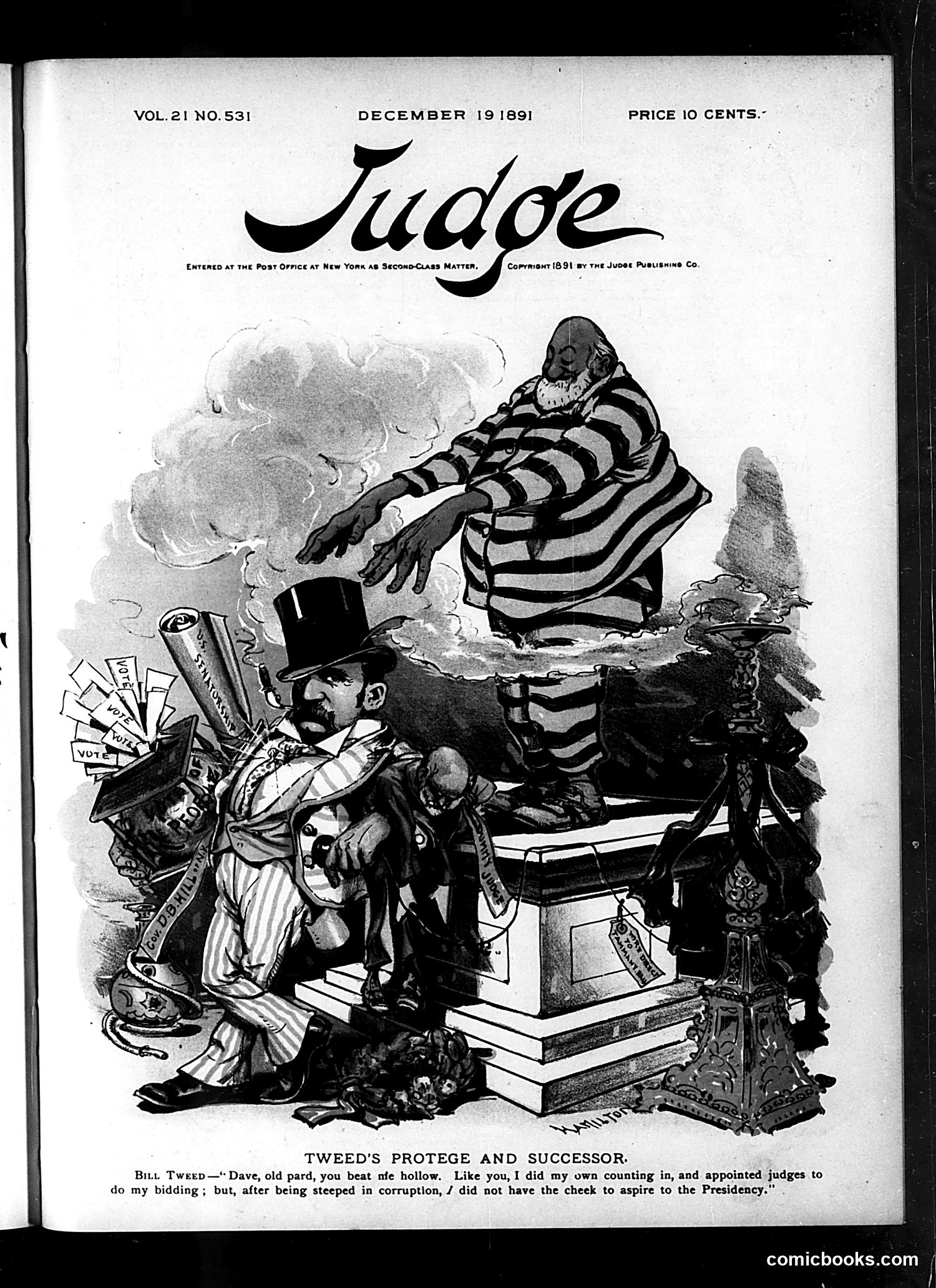 Judge — December 19, 1891 — page 1: Judge, 1891-12-19