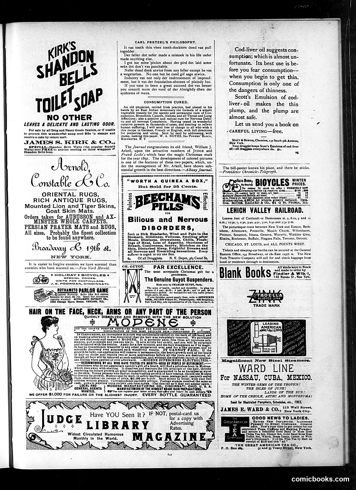 Judge — December 19, 1891 — page 13