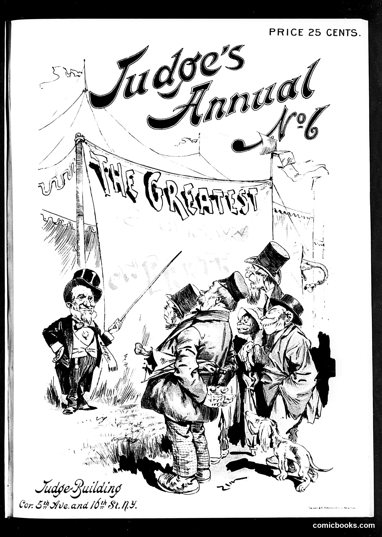Judge — 1891 — page 1: Judge, 1891