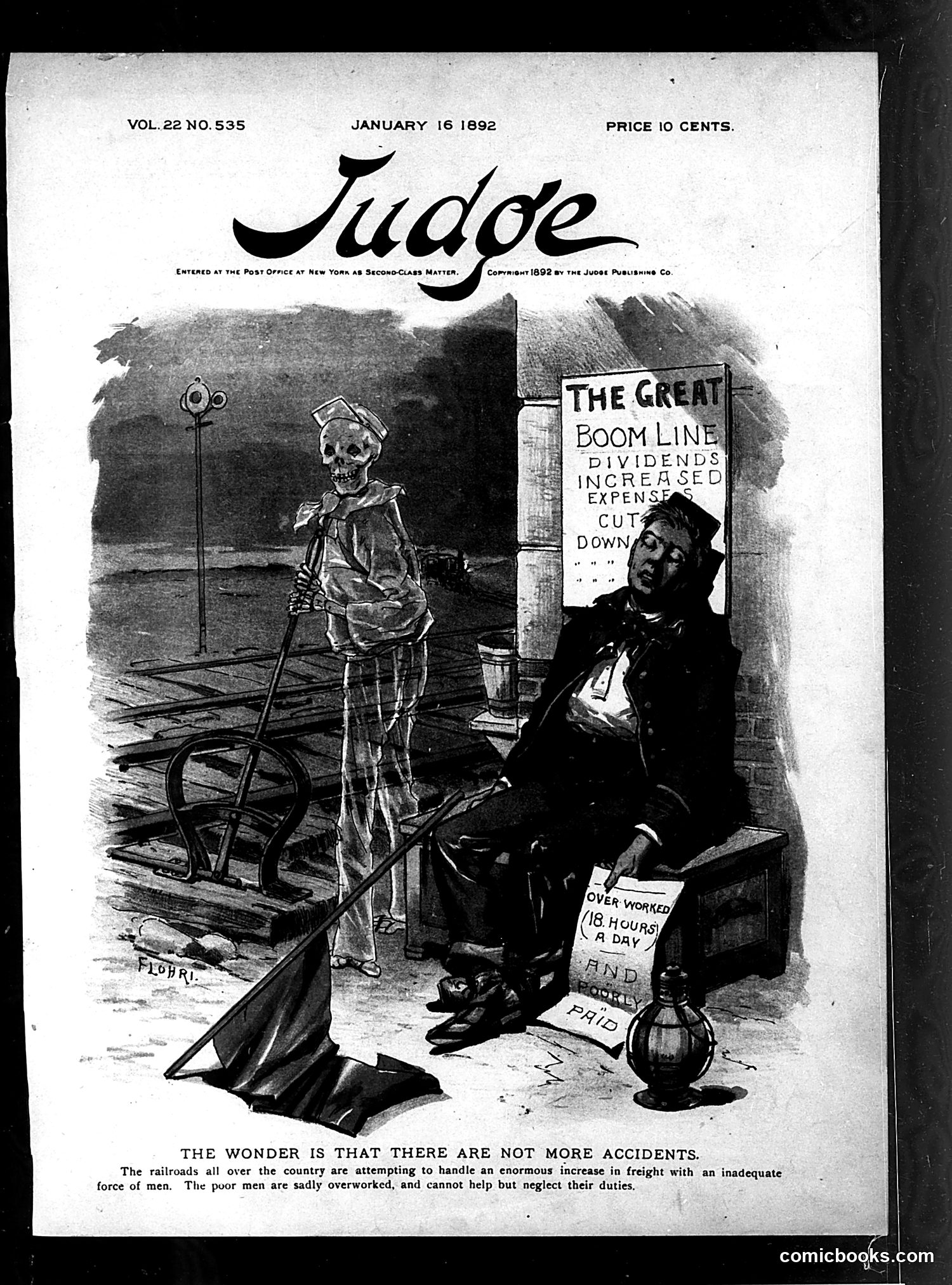 Judge — January 16, 1892 — page 1: Judge, 1892-01-16