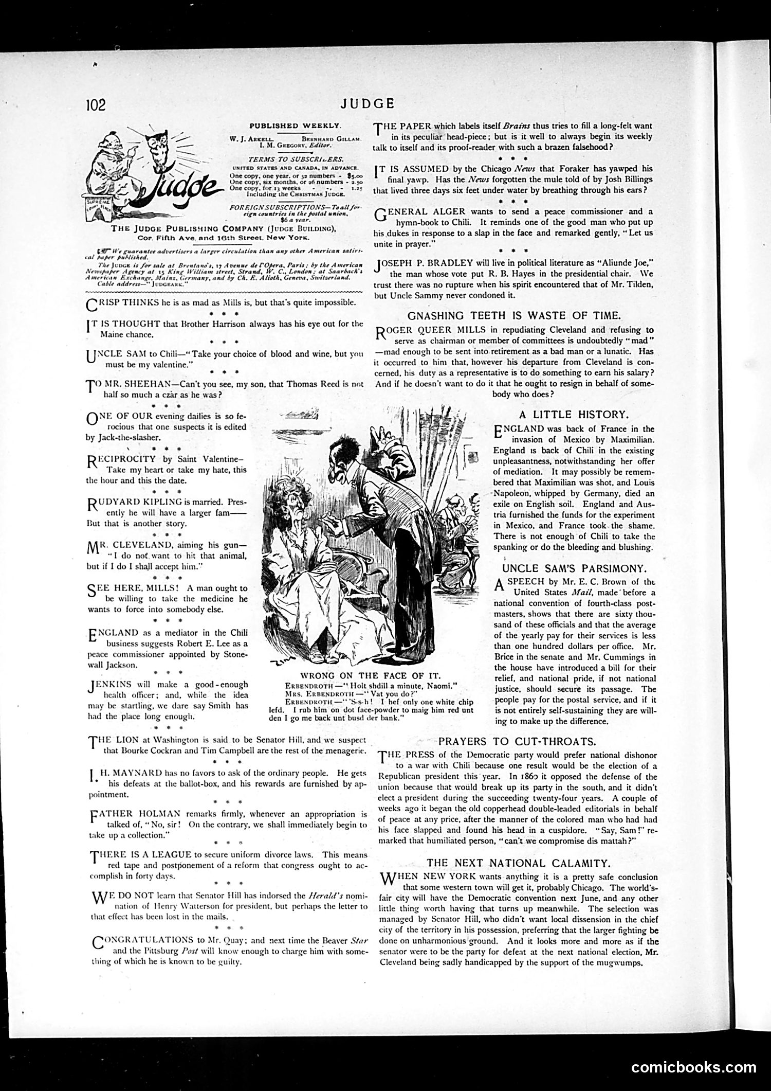 Judge — February 13, 1892 — page 2: Judge, 1892-02-13