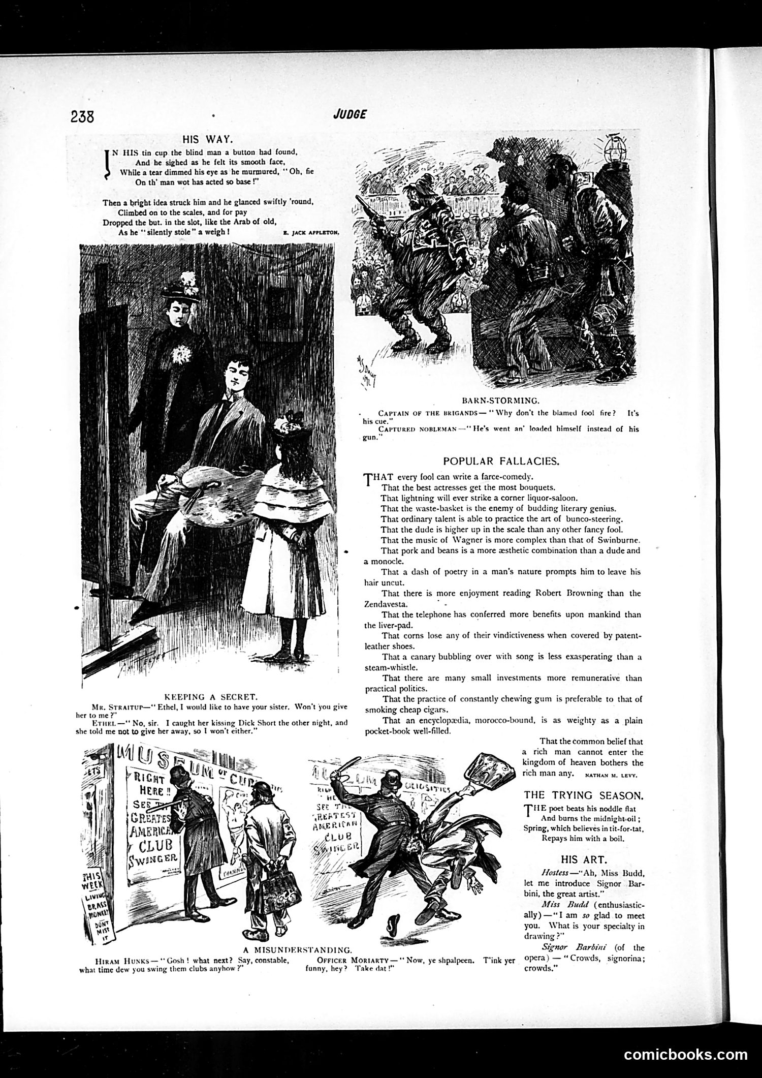 Judge — April 9, 1892 — page 4: Judge, 1892-04-09