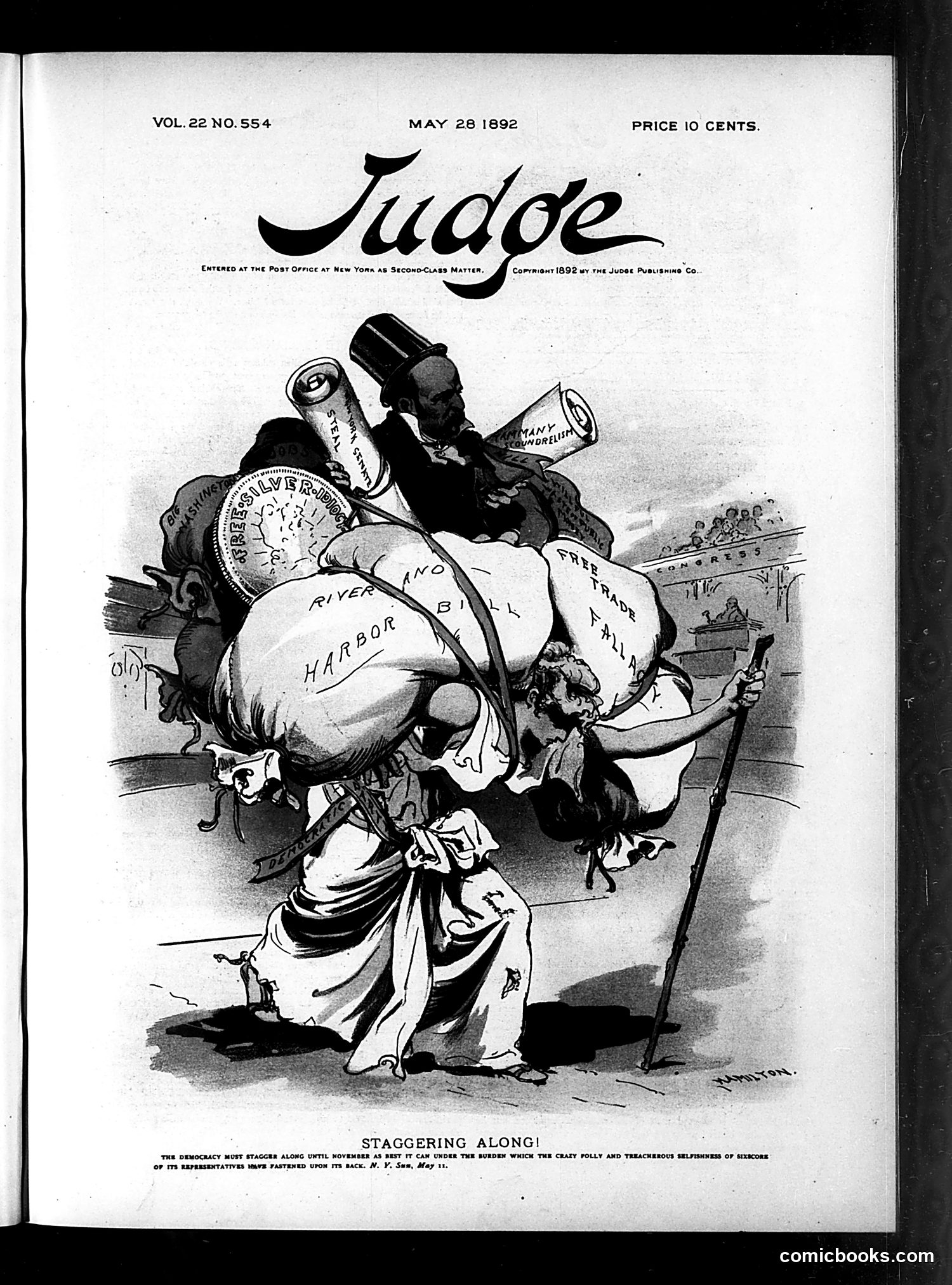 Judge — May 28, 1892 — page 1: Judge, 1892-05-28