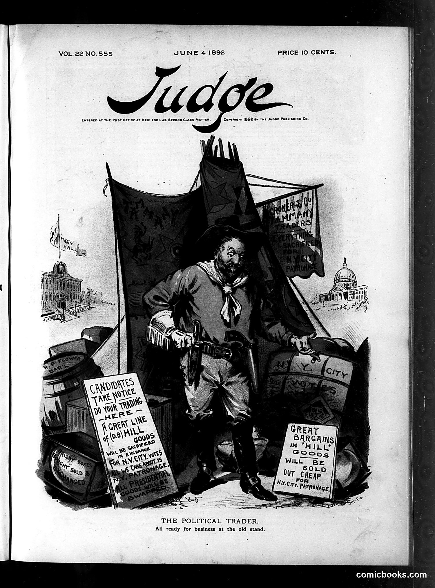 Judge — June 4, 1892 — page 1: Judge, 1892-06-04