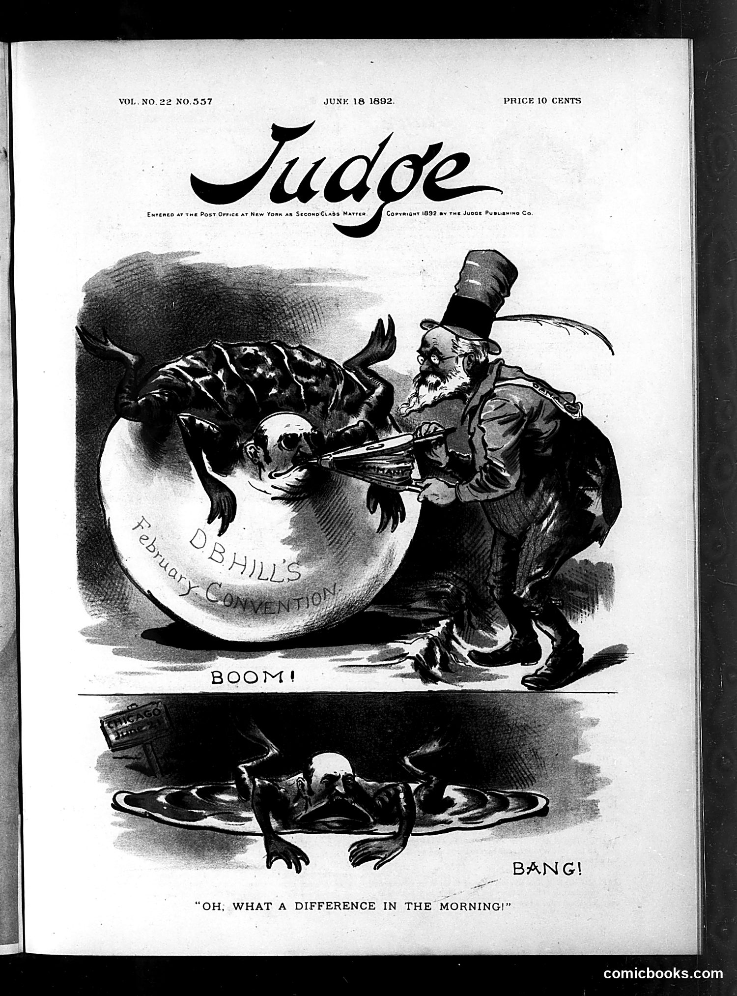 Judge — June 18, 1892 — page 1: Judge, 1892-06-18