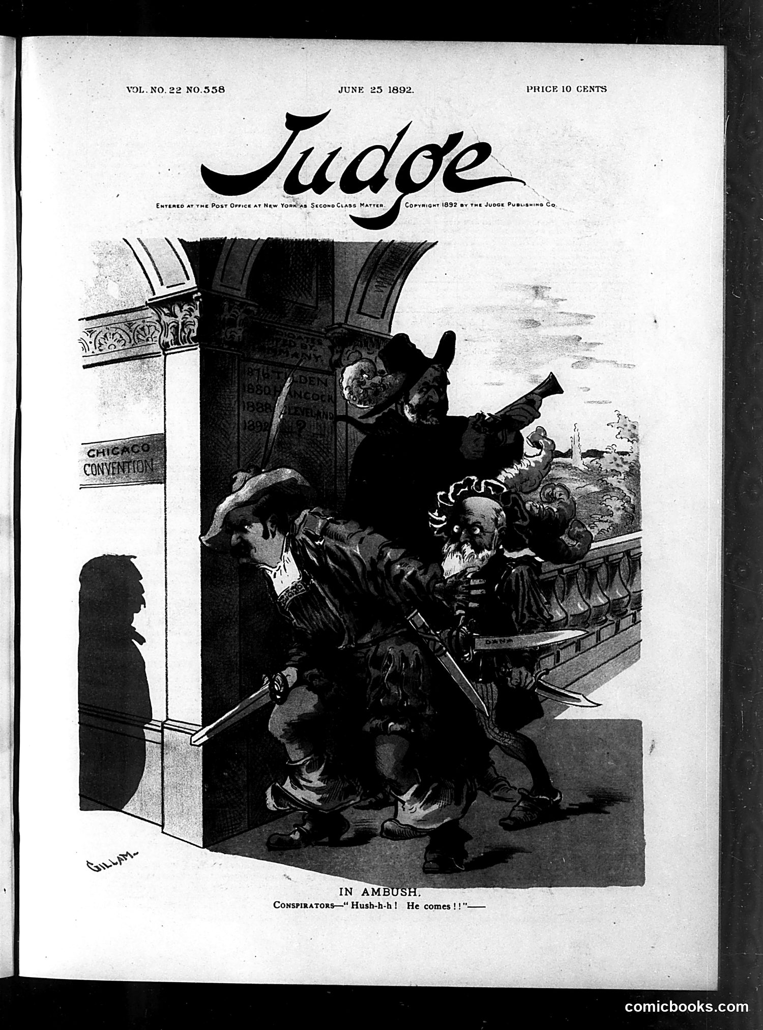 Judge — June 25, 1892 — page 1: Judge, 1892-06-25