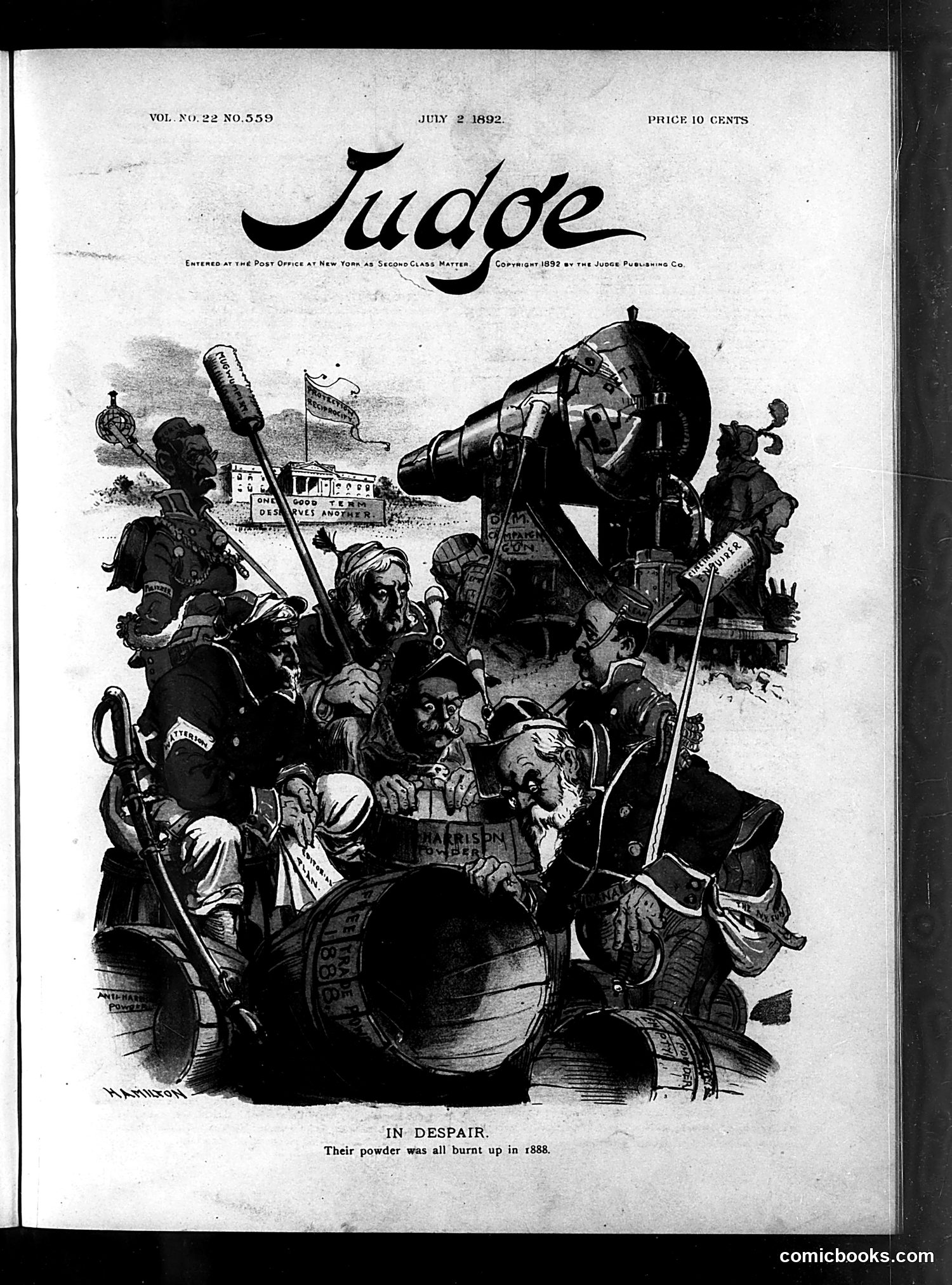 Judge — July 2, 1892 — page 1: Judge, 1892-07-02