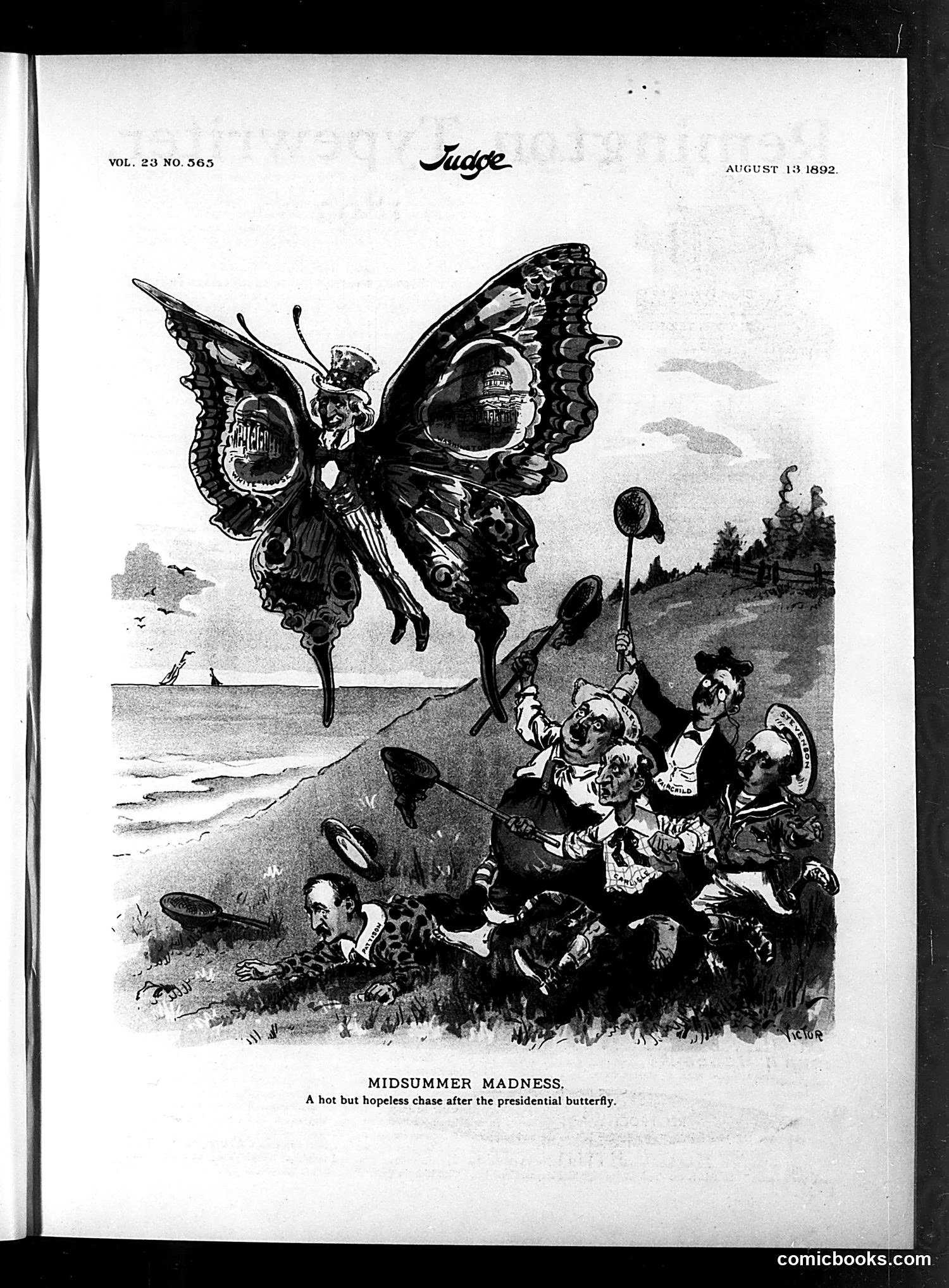 Judge — August 13, 1892 — page 1: Judge, 1892-08-13