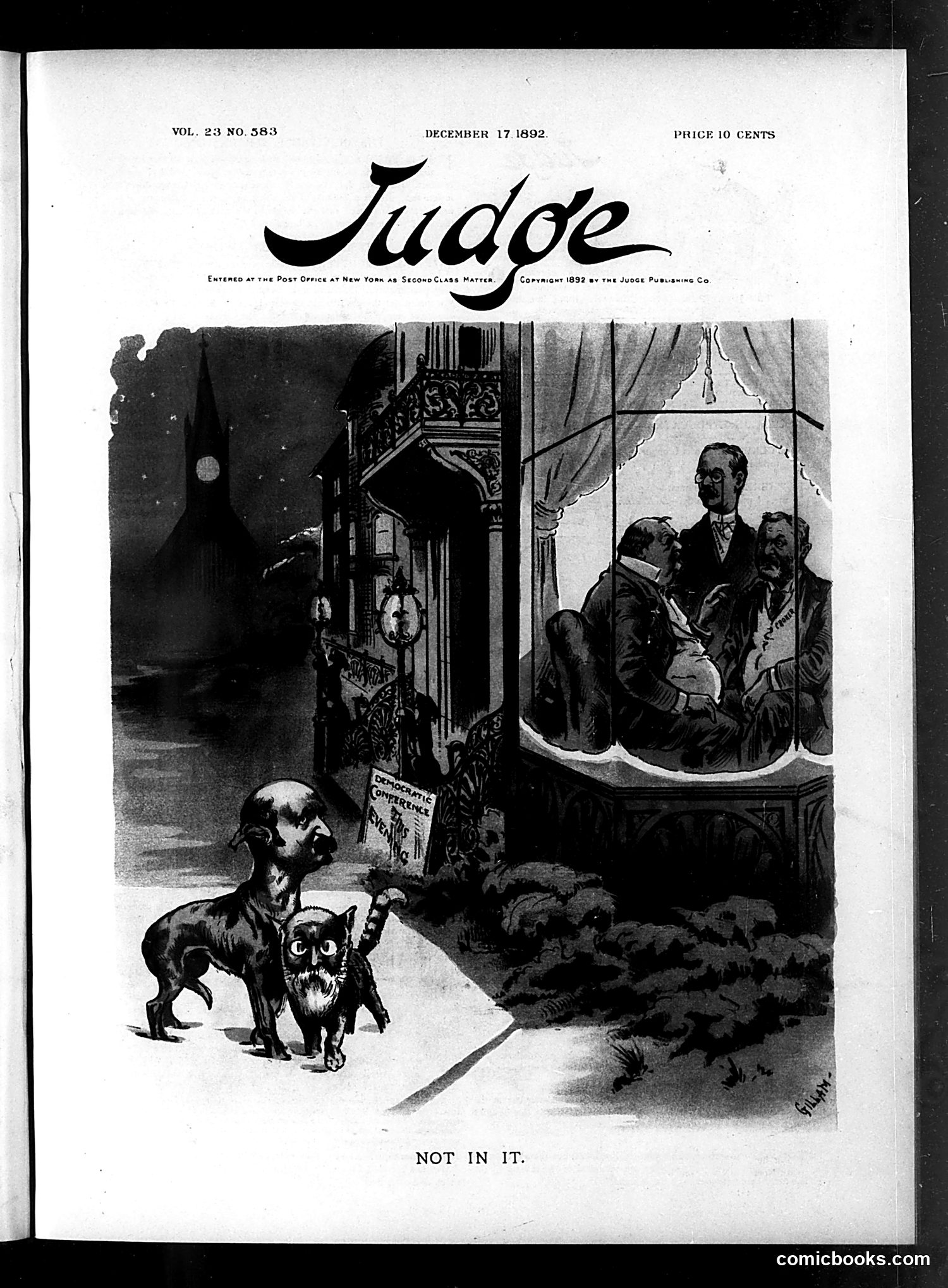 Judge — December 17, 1892 — page 1: Judge, 1892-12-17