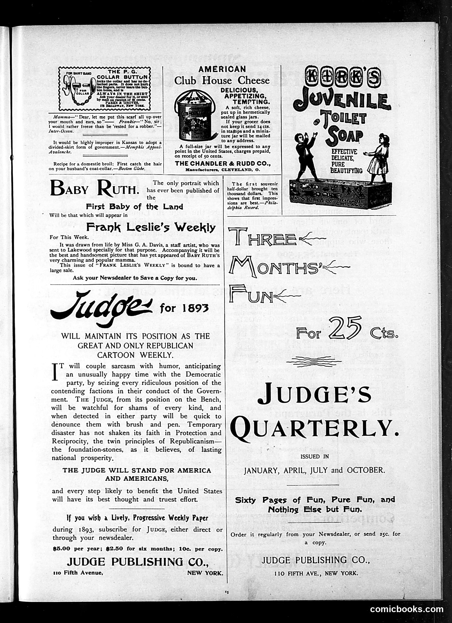 Judge — January 7, 1893 — page 15