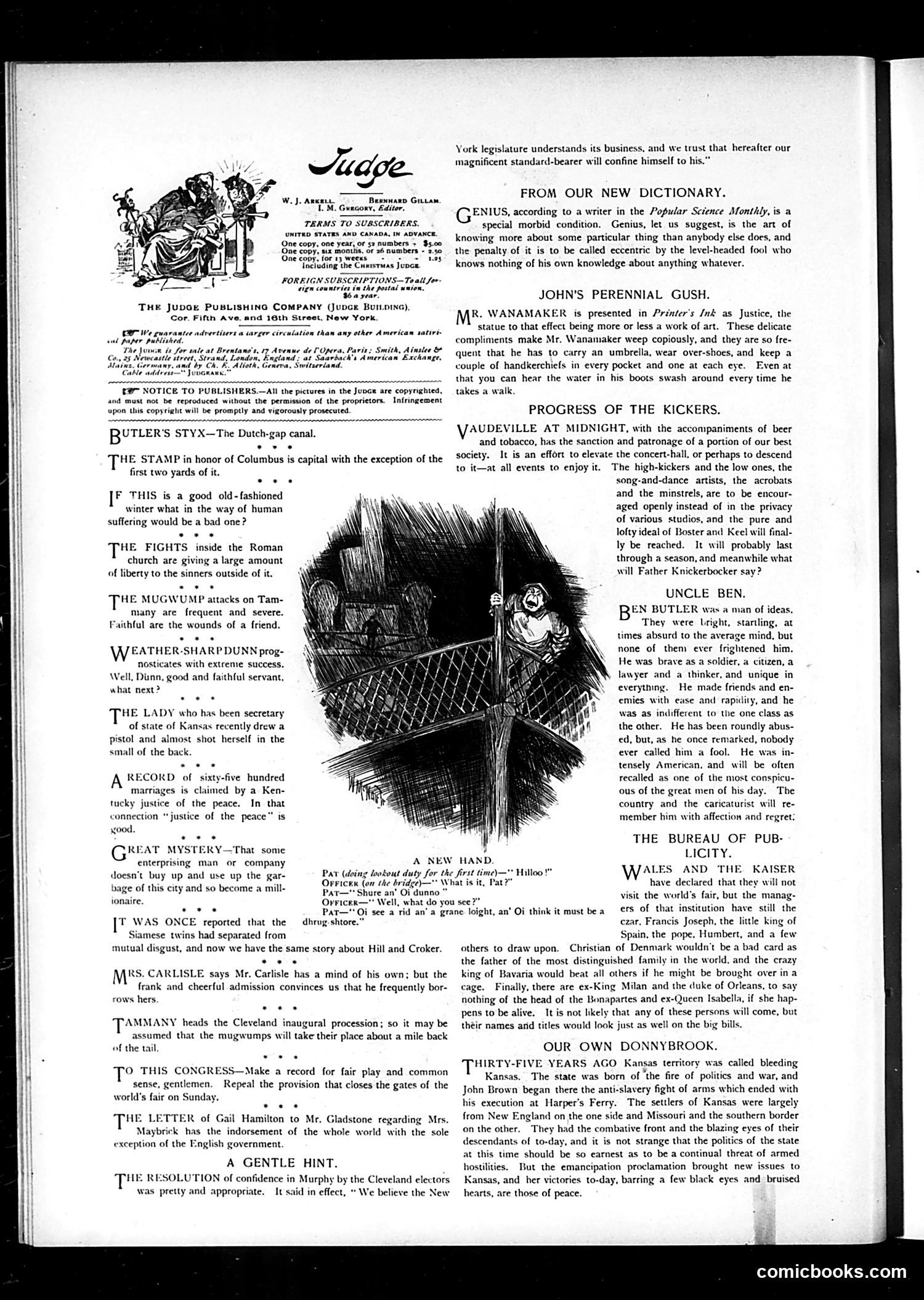 Judge — February 4, 1893 — page 2: Judge, 1893-02-04