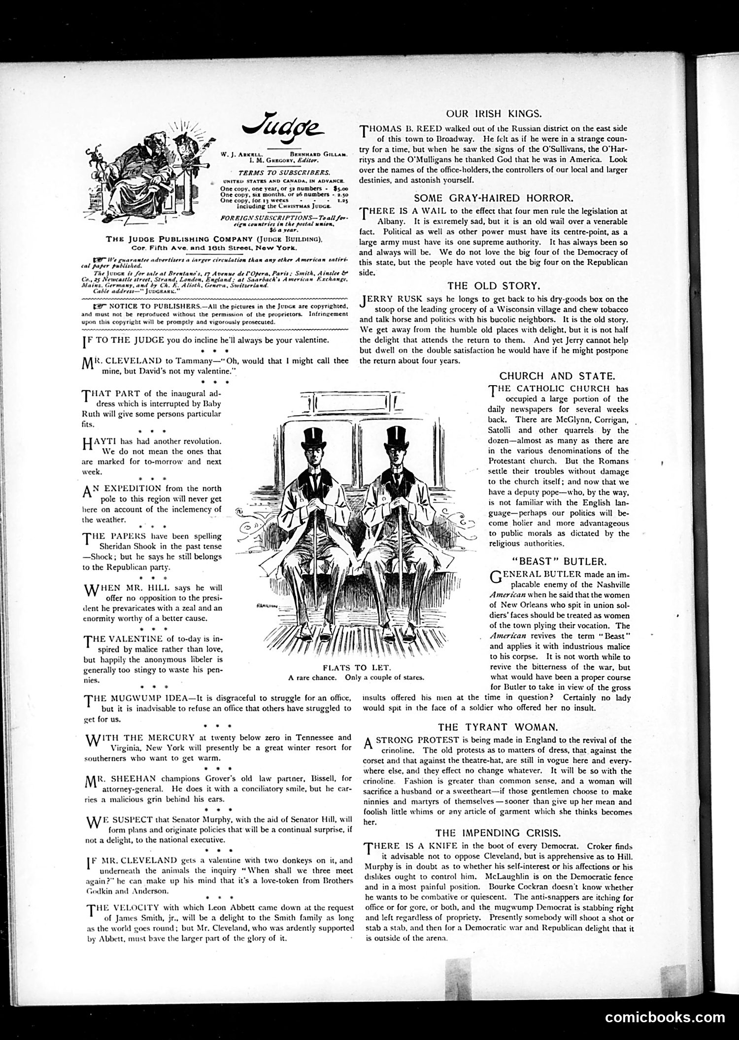 Judge — February 11, 1893 — page 2: Judge, 1893-02-11