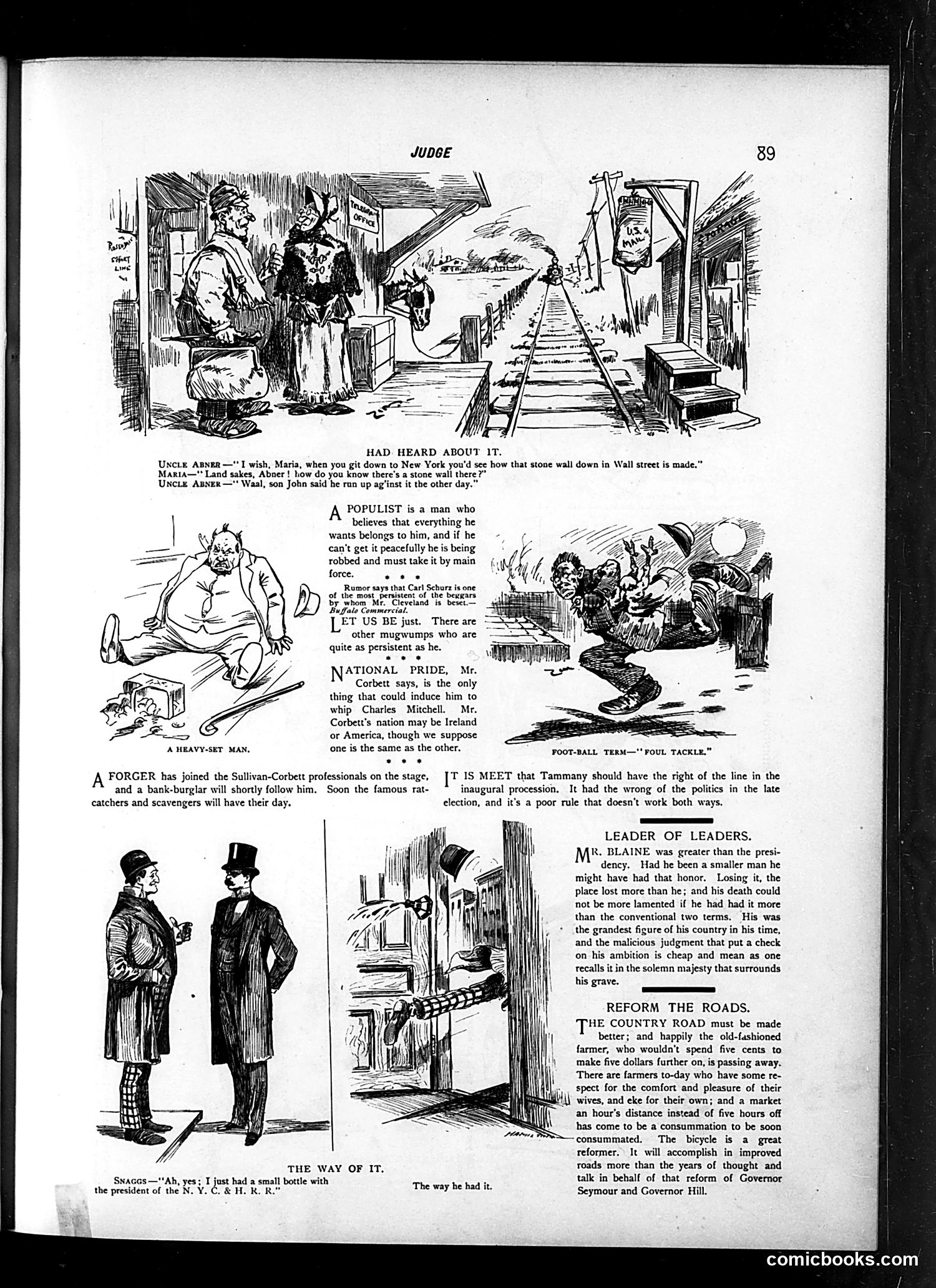 Judge — February 11, 1893 — page 3: Judge, 1893-02-11