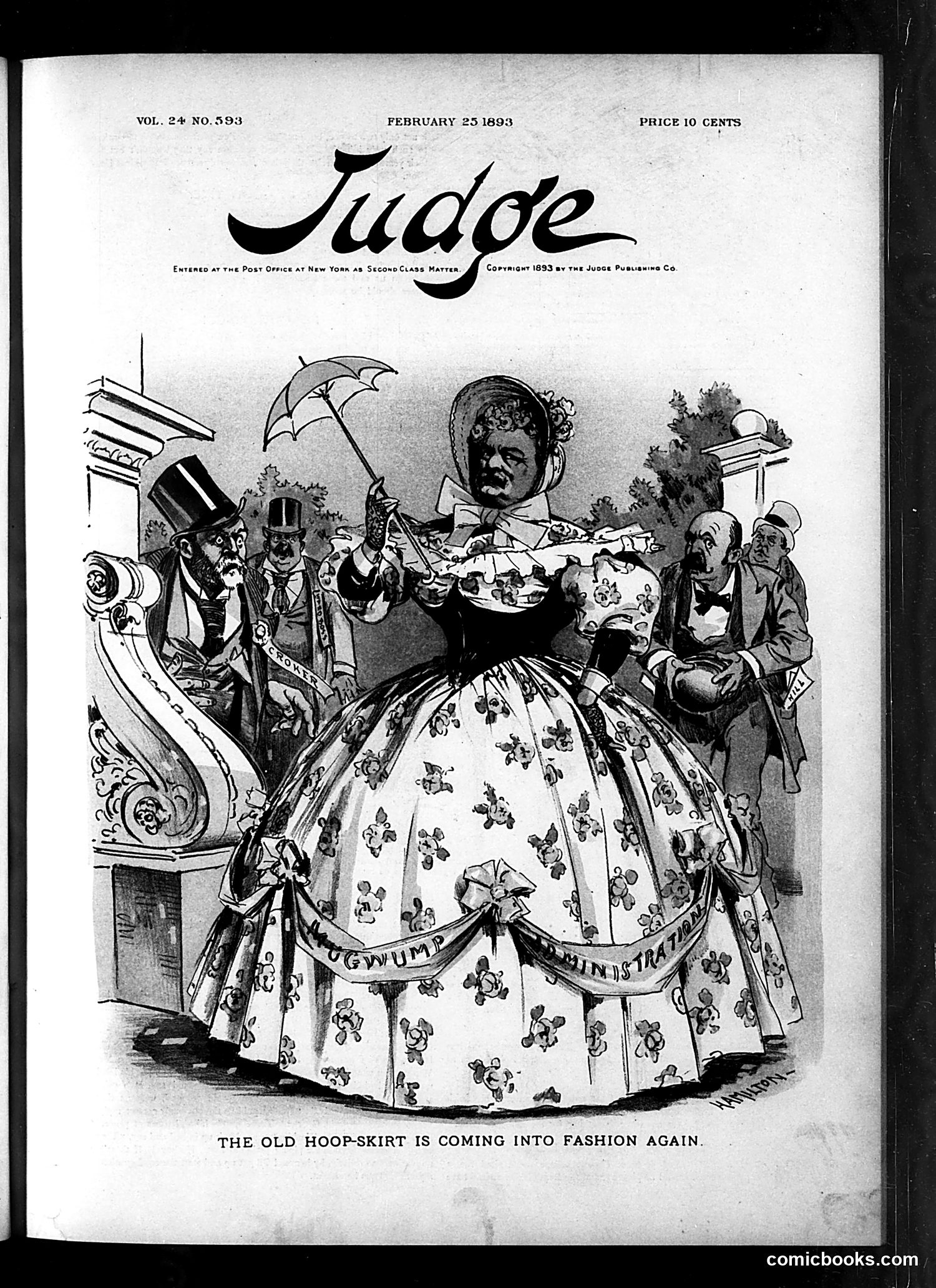 Judge — February 25, 1893 — page 1: Judge, 1893-02-25