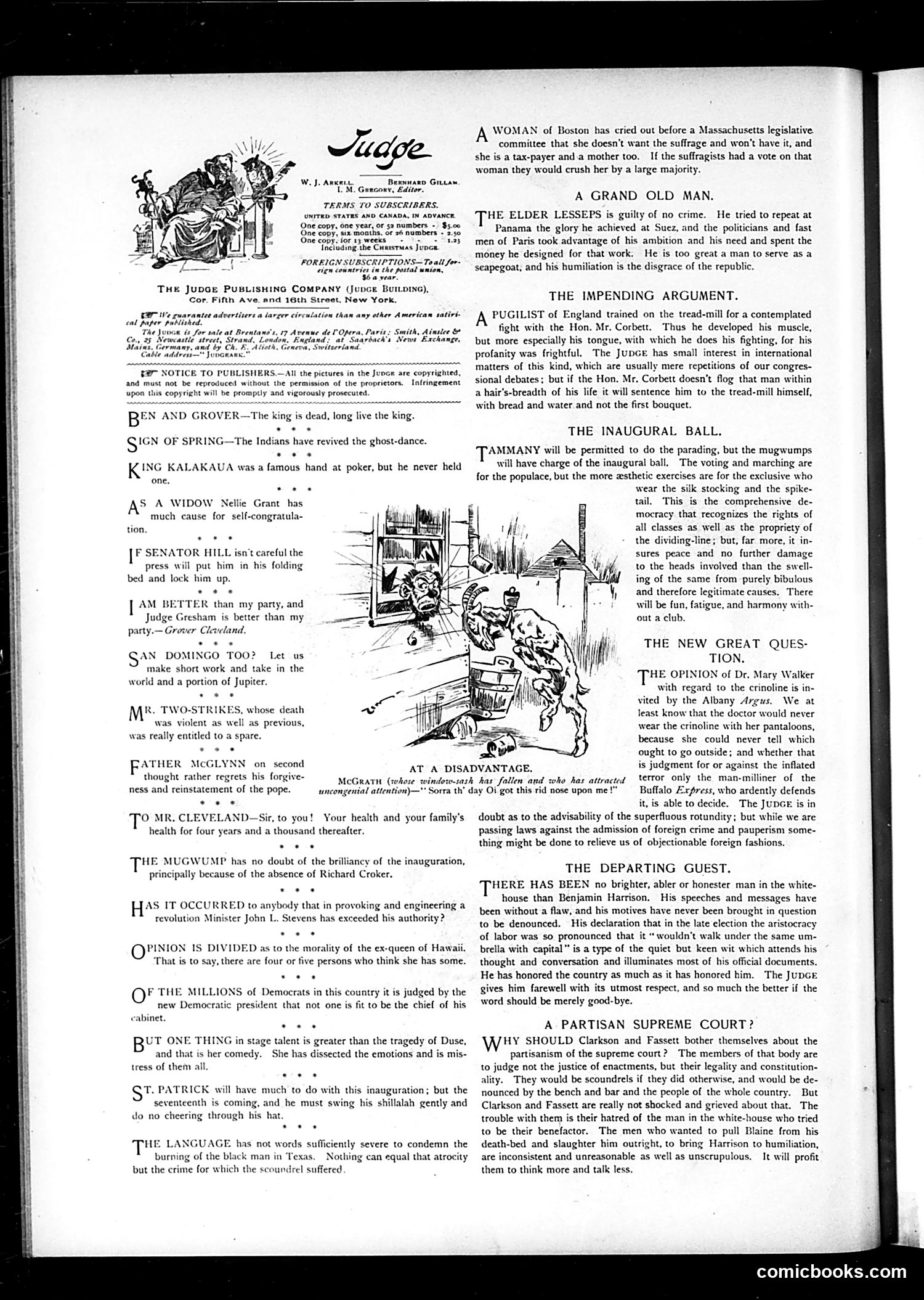 Judge — March 4, 1893 — page 2: Judge, 1893-03-04