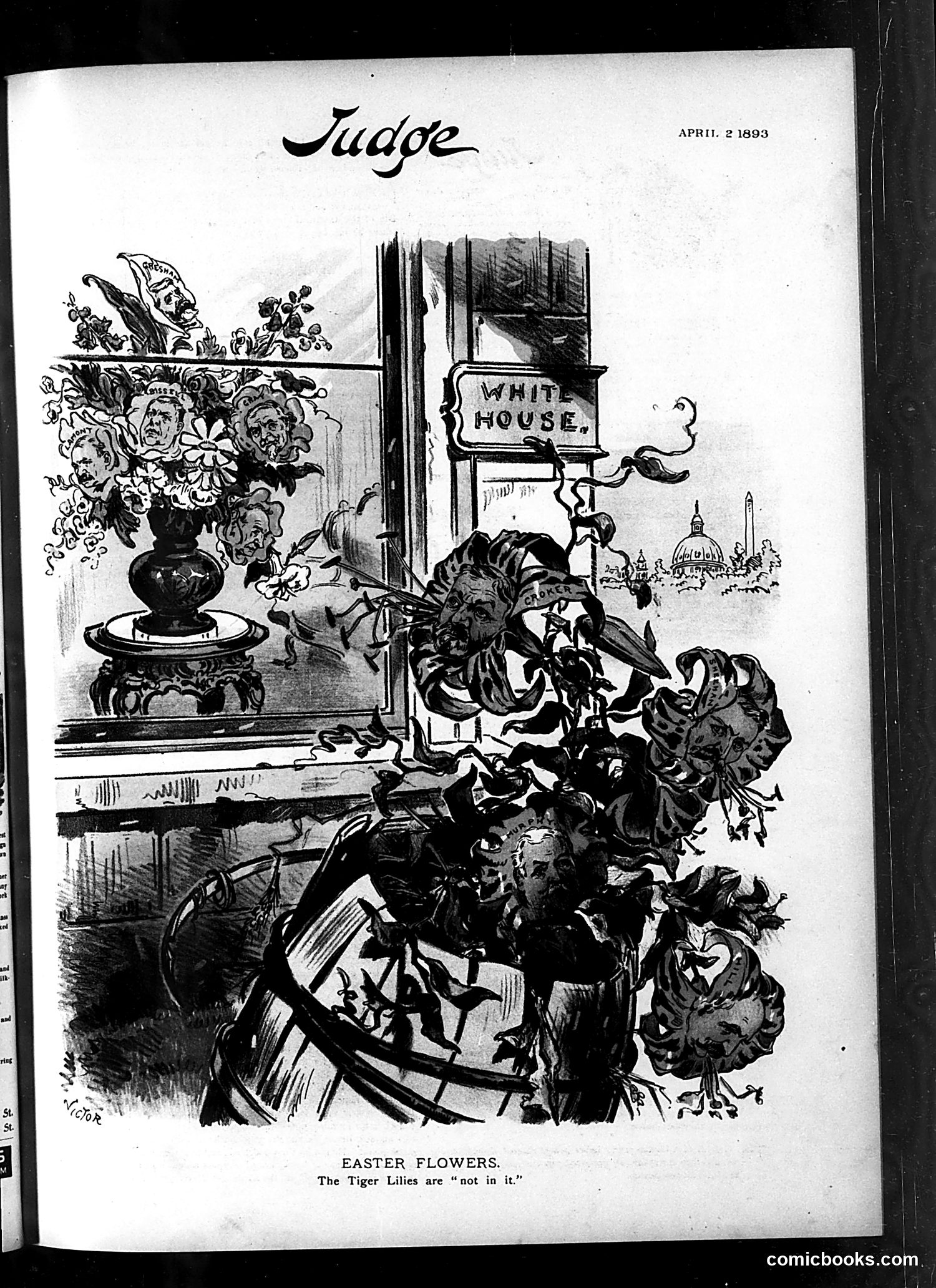 Judge — April 1, 1893 — page 1: Judge, 1893-04-01