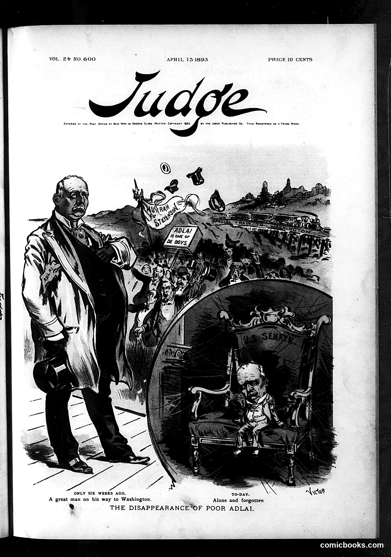 Judge — April 15, 1893 — page 1: Judge, 1893-04-15