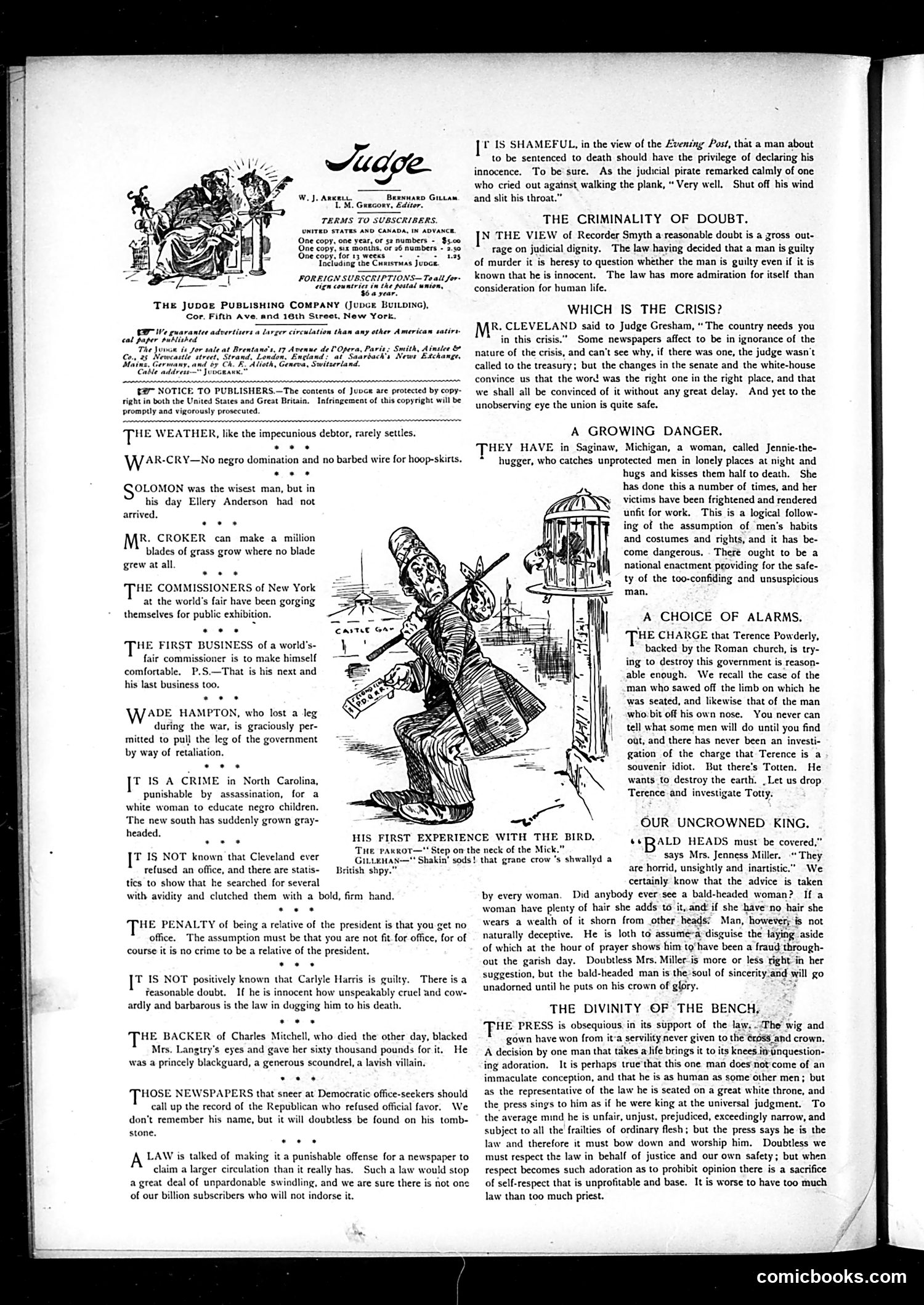 Judge — April 15, 1893 — page 2: Judge, 1893-04-15