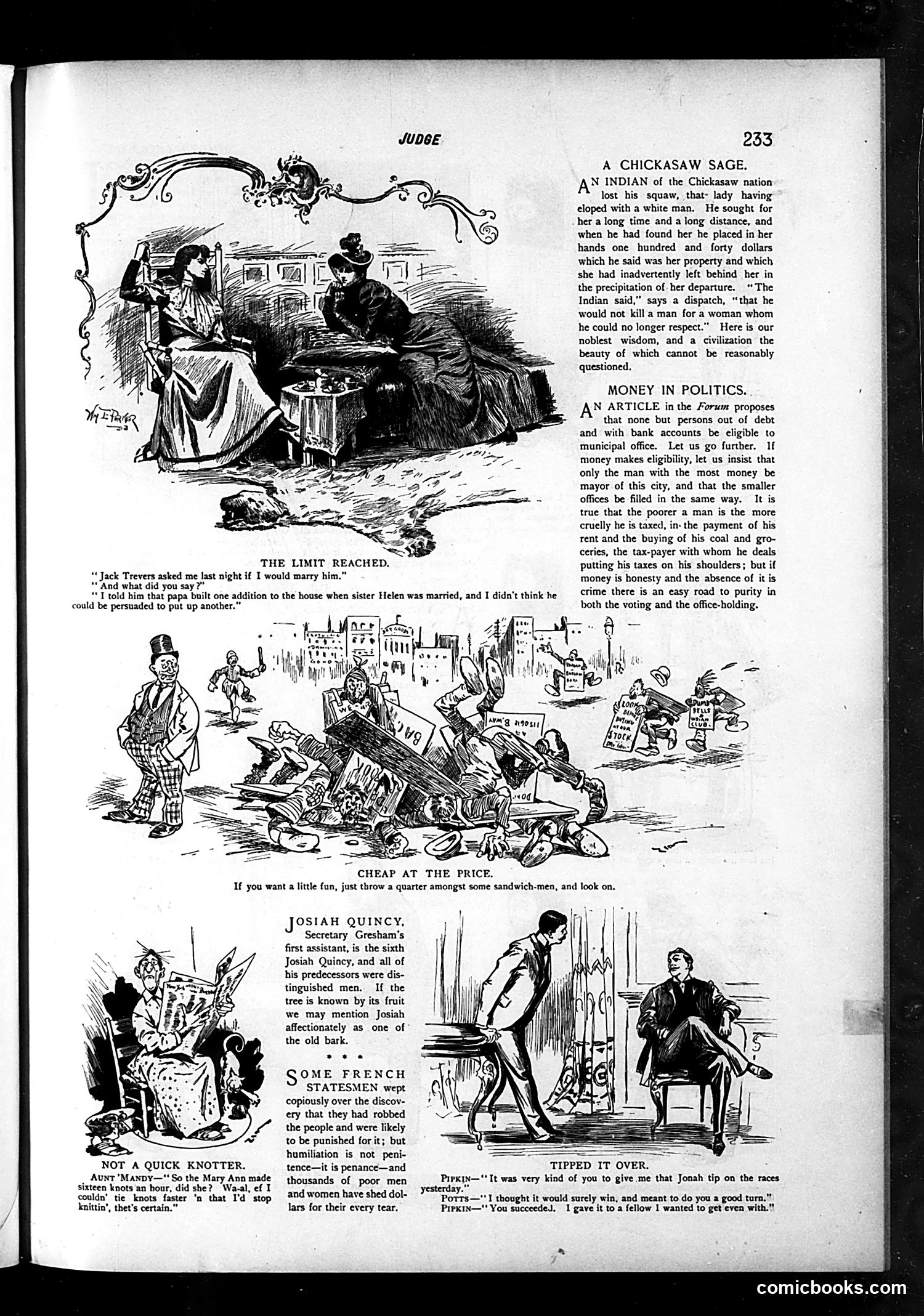 Judge — April 15, 1893 — page 3: Judge, 1893-04-15