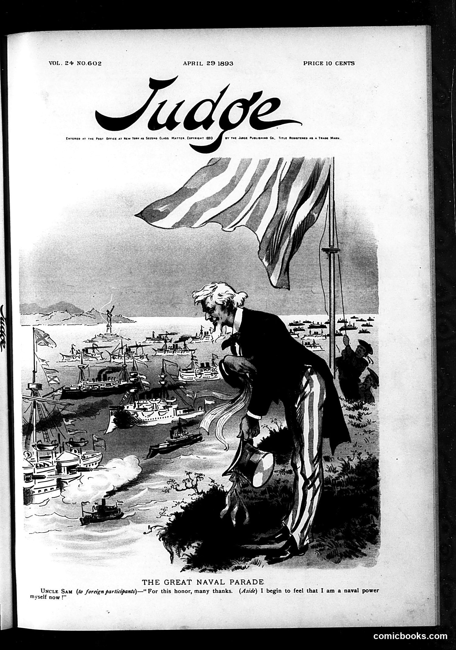 Judge — April 29, 1893 — page 1: Judge, 1893-04-29