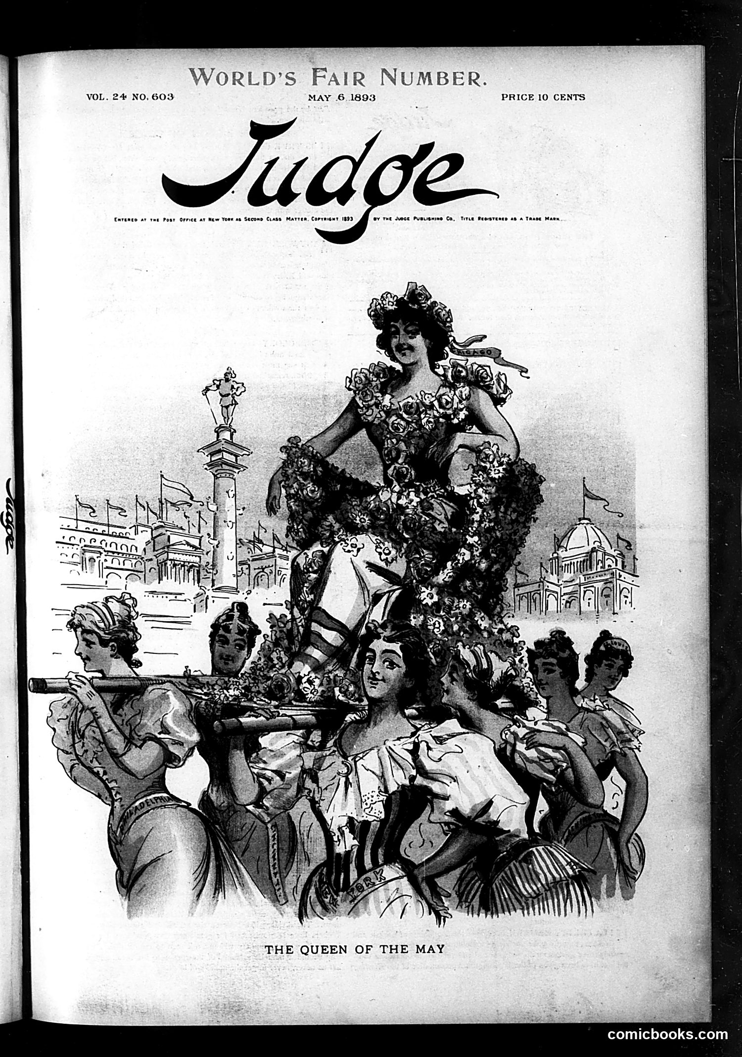 Judge — May 6, 1893 — page 1: Judge, 1893-05-06