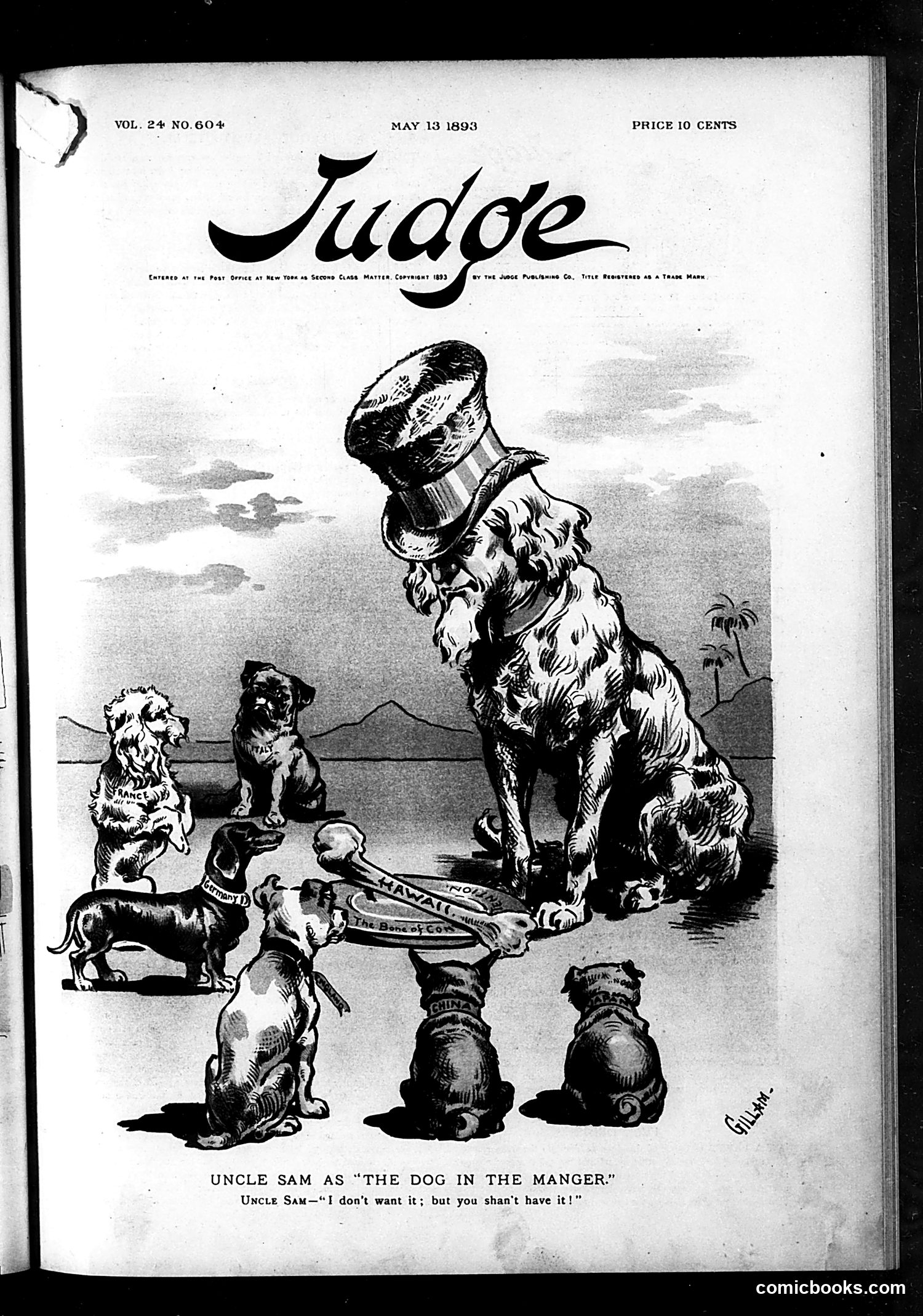 Judge — May 13, 1893 — page 1: Judge, 1893-05-13