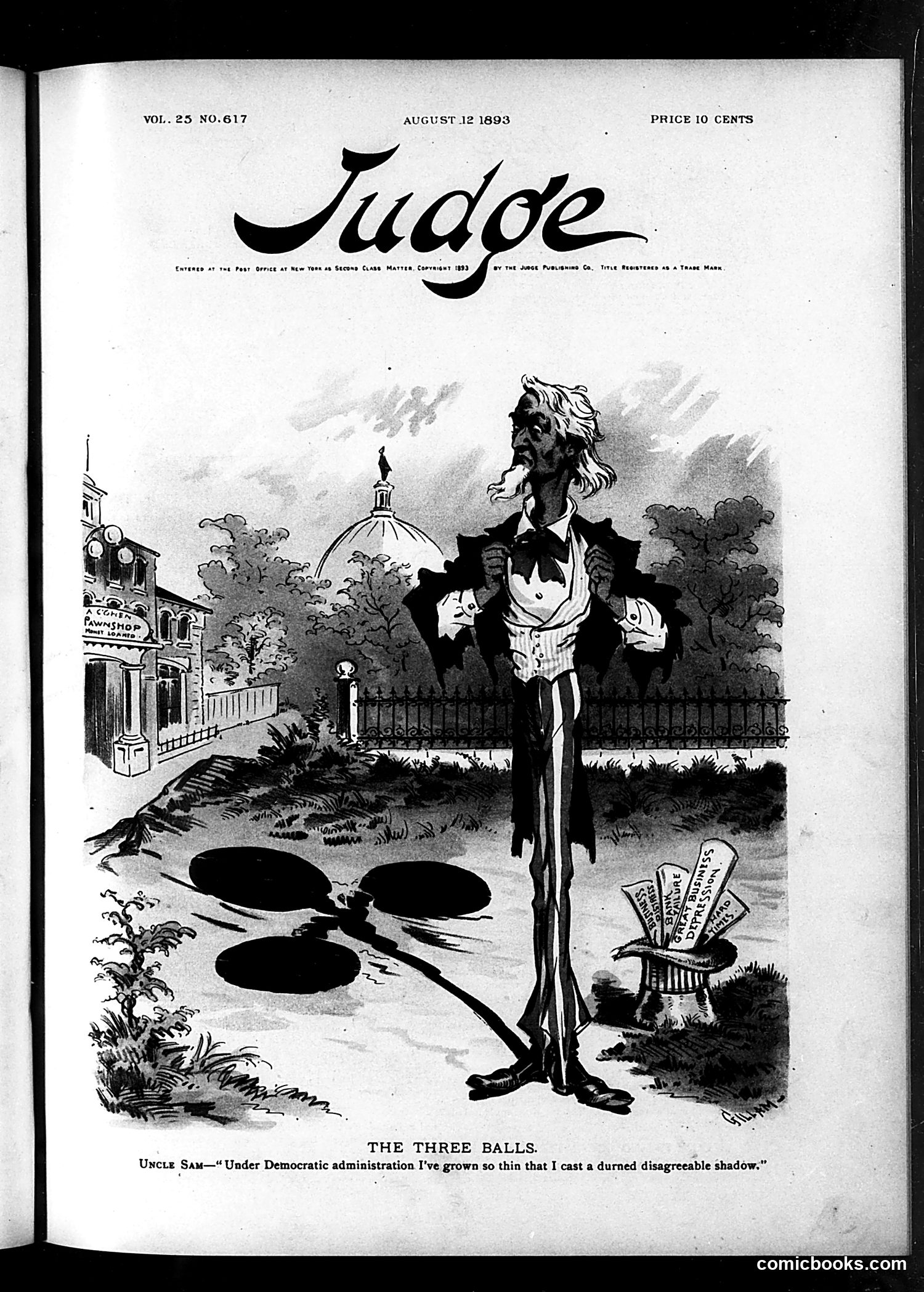 Judge — August 12, 1893 — page 1: Judge, 1893-08-12