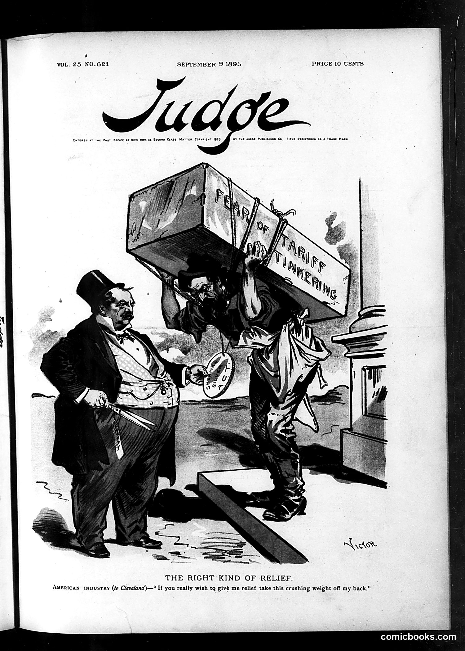 Judge — September 9, 1893 — page 1: Judge, 1893-09-09