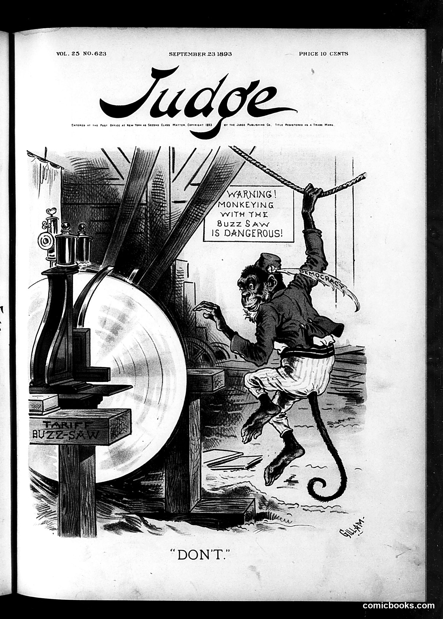 Judge — September 23, 1893 — page 1: Judge, 1893-09-23