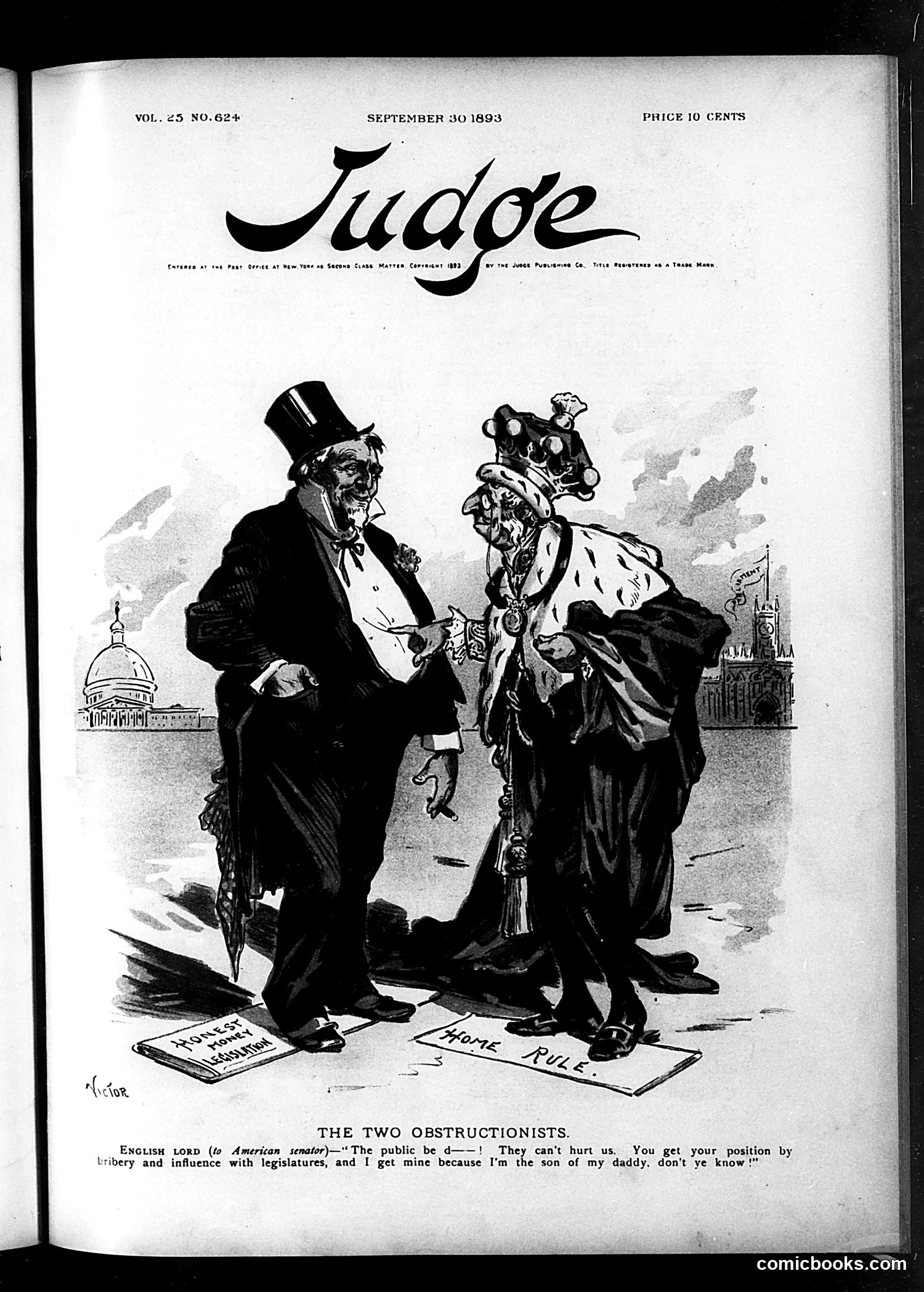 Judge — September 30, 1893 — page 1: Judge, 1893-09-30