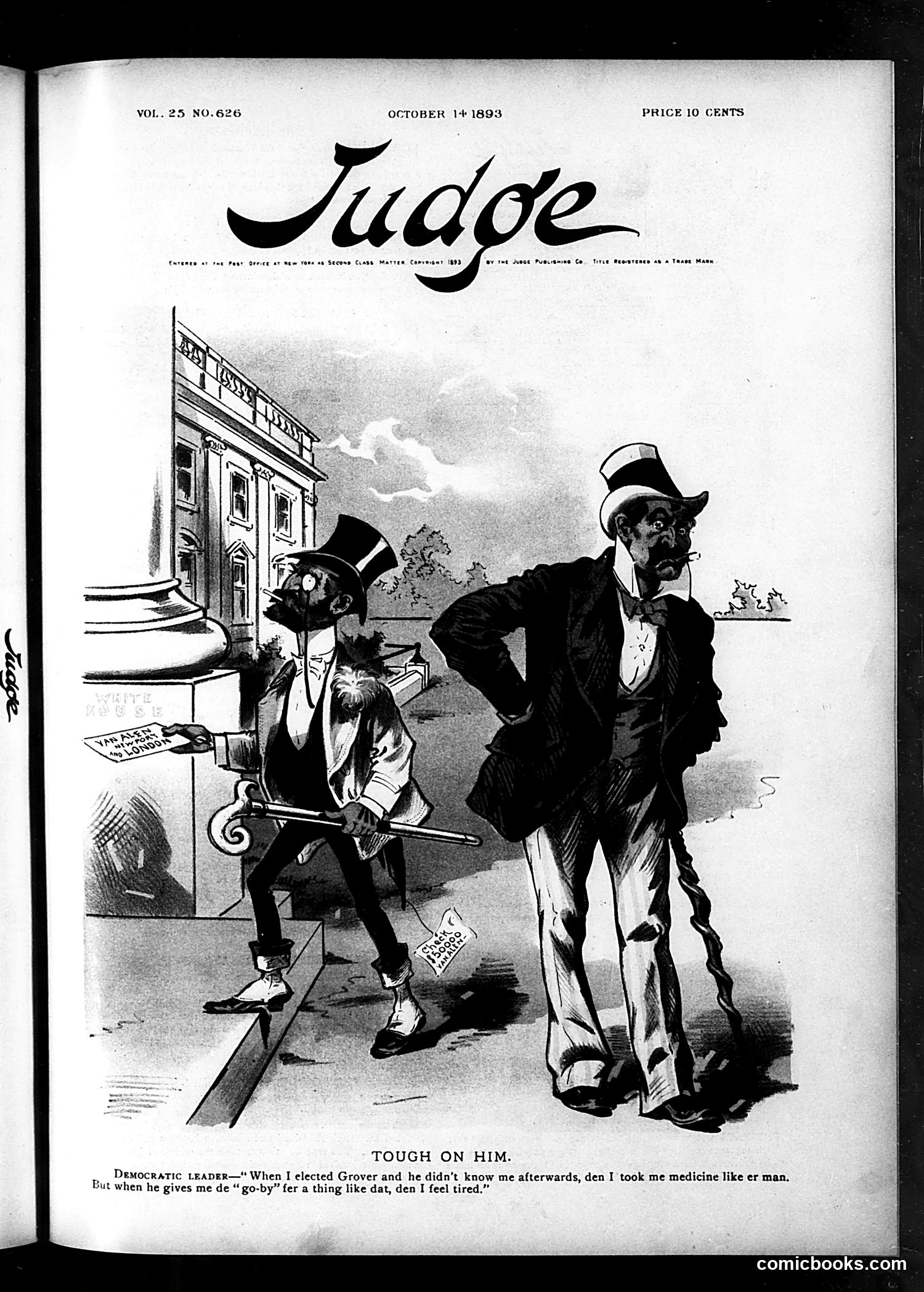 Judge — October 14, 1893 — page 1: Judge, 1893-10-14