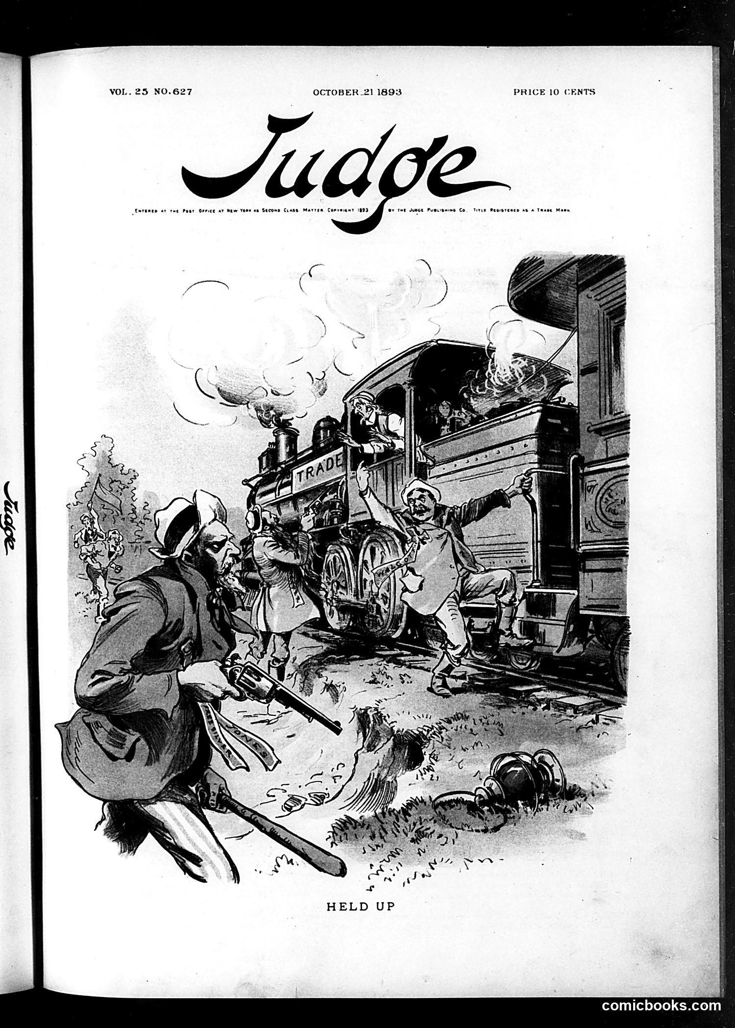 Judge — October 21, 1893 — page 1: Judge, 1893-10-21