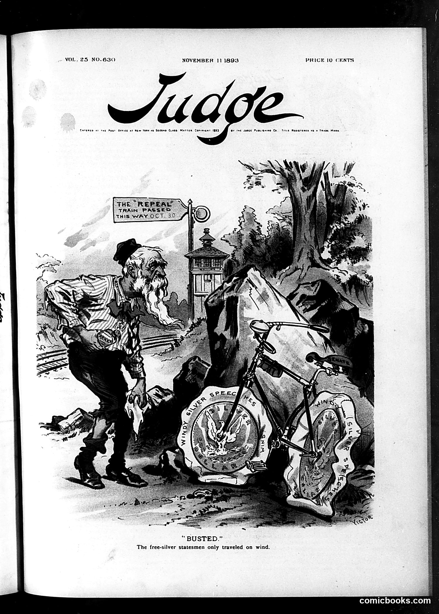 Judge — November 11, 1893 — page 1: Judge, 1893-11-11