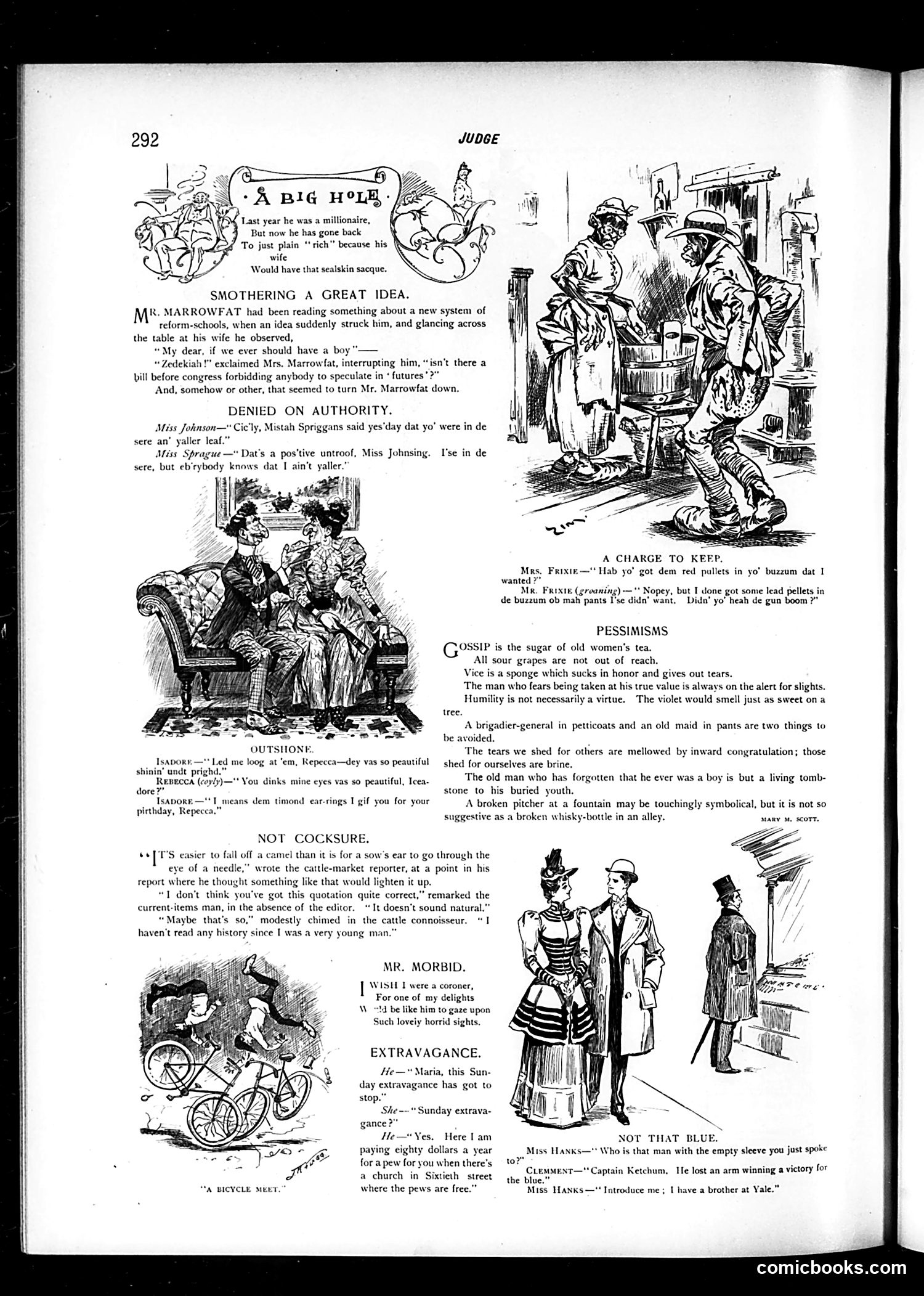 Judge — November 11, 1893 — page 4: Judge, 1893-11-11