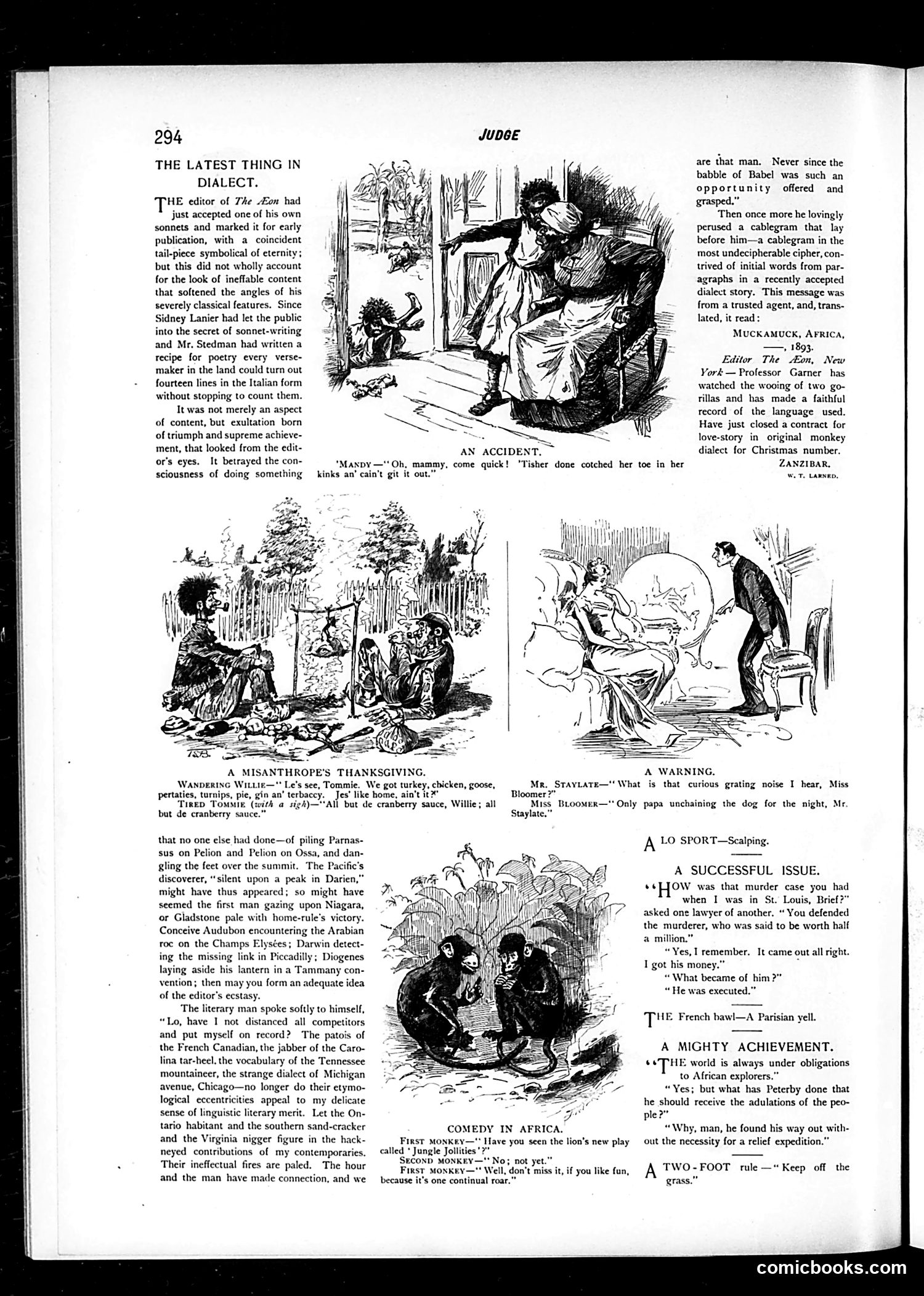 Judge — November 11, 1893 — page 6