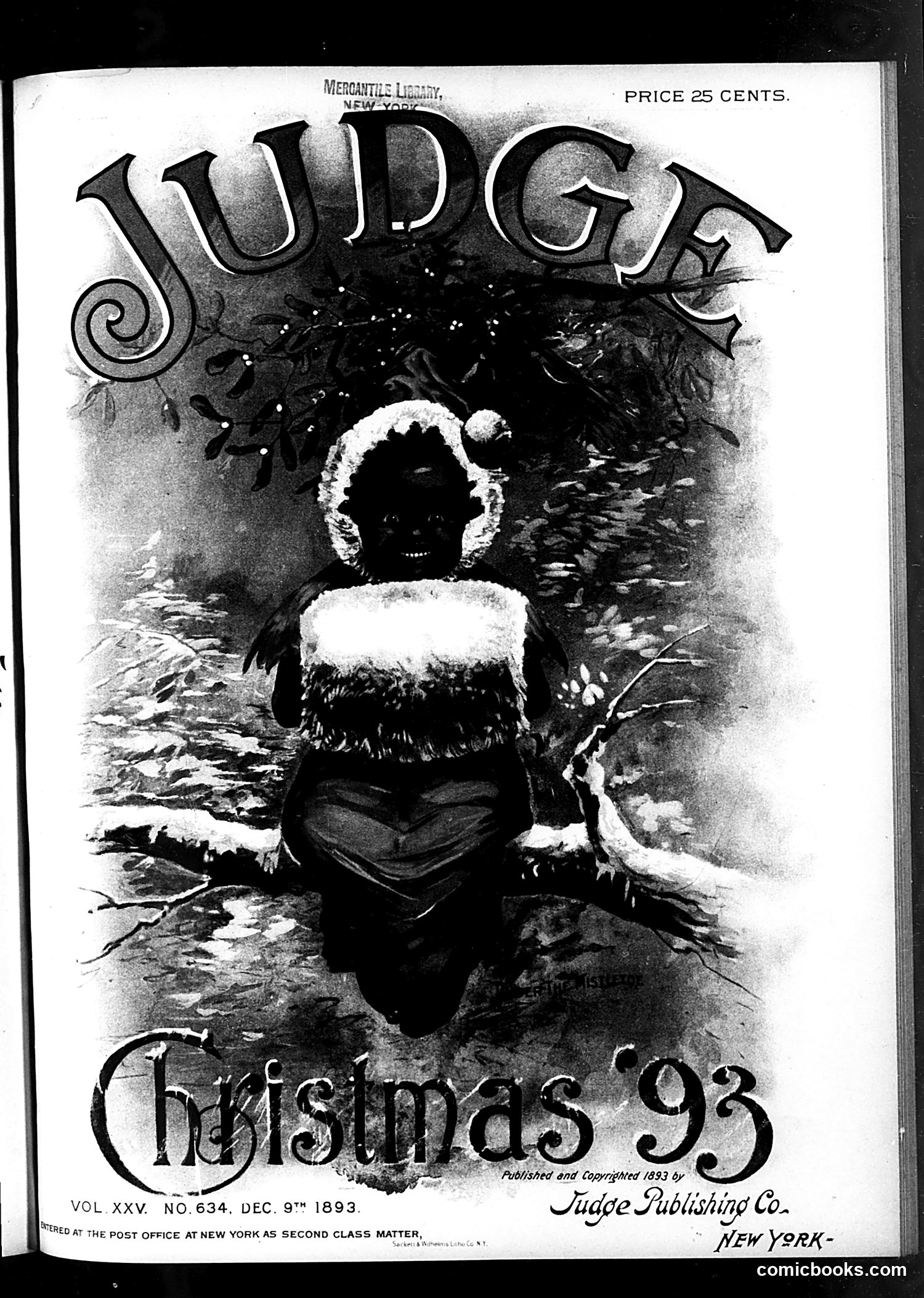 Judge — December 9, 1893 — page 1: Judge, 1893-12-09