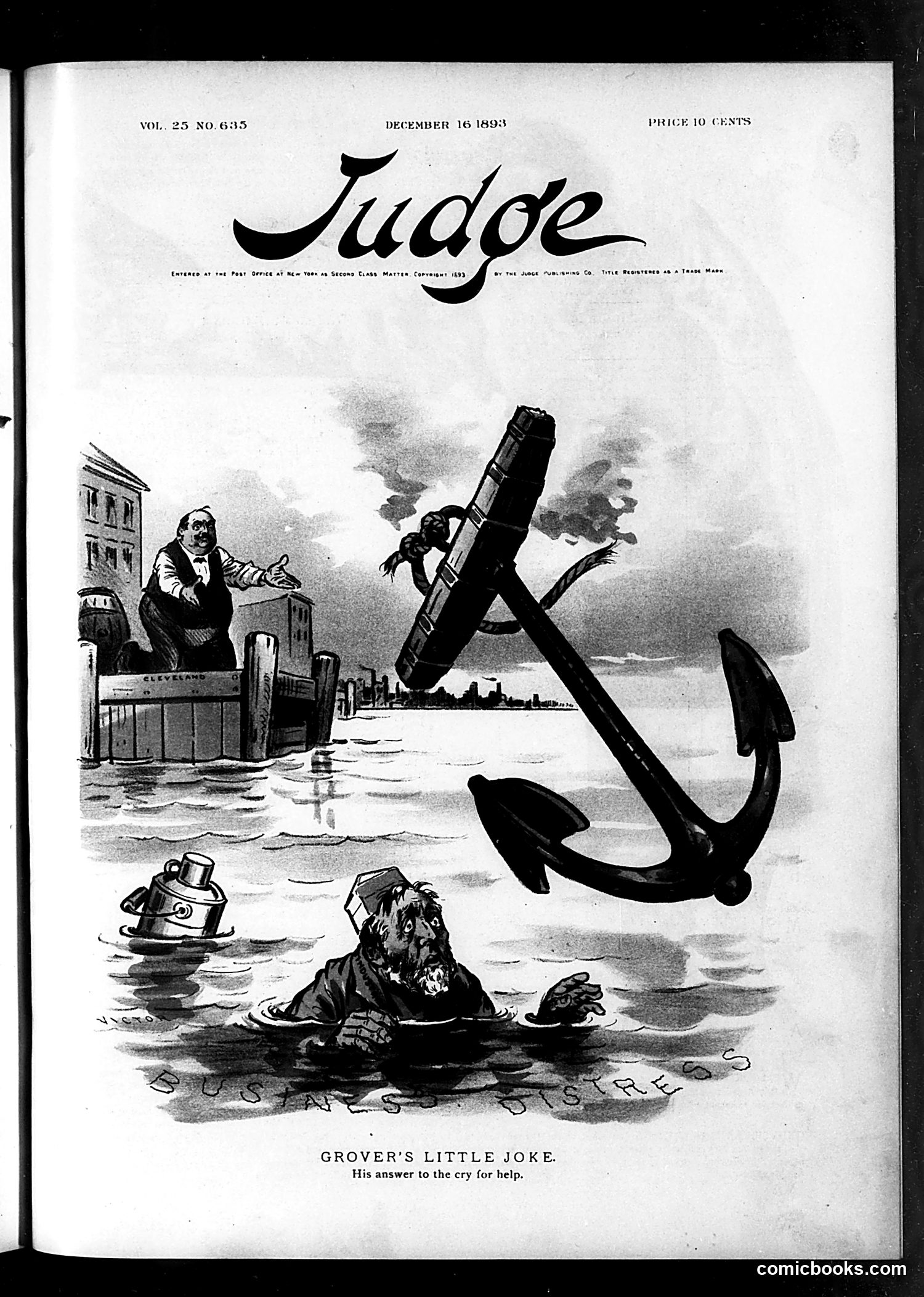 Judge — December 16, 1893 — page 1: Judge, 1893-12-16