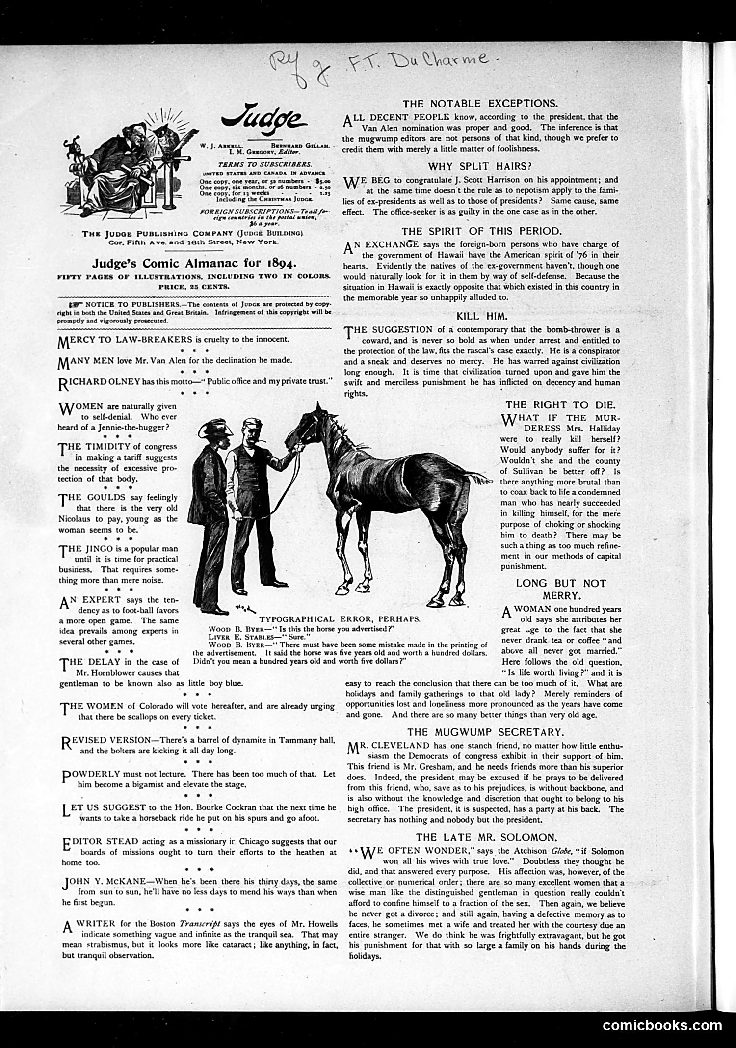 Judge — January 6, 1894 — page 2