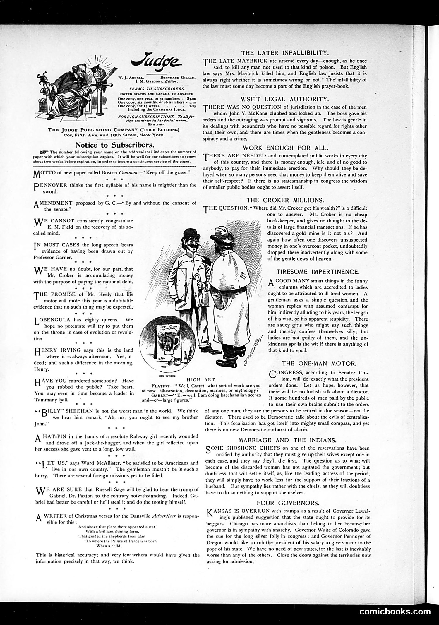 Judge — January 20, 1894 — page 2: Judge, 1894-01-20