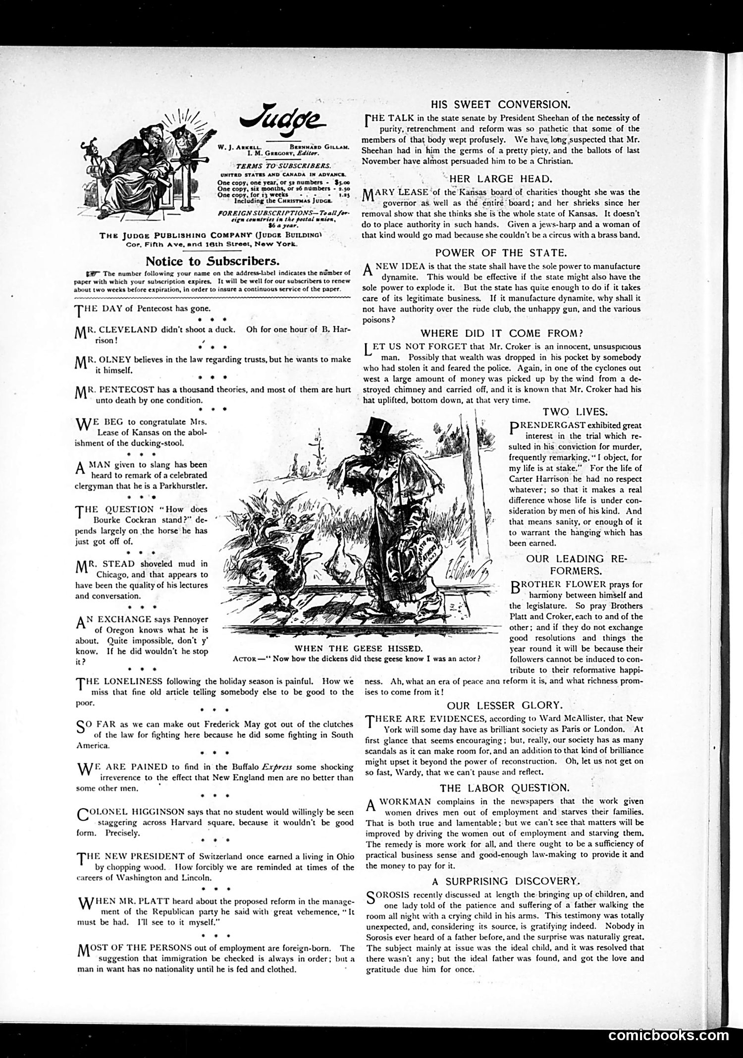 Judge — January 27, 1894 — page 2: Judge, 1894-01-27