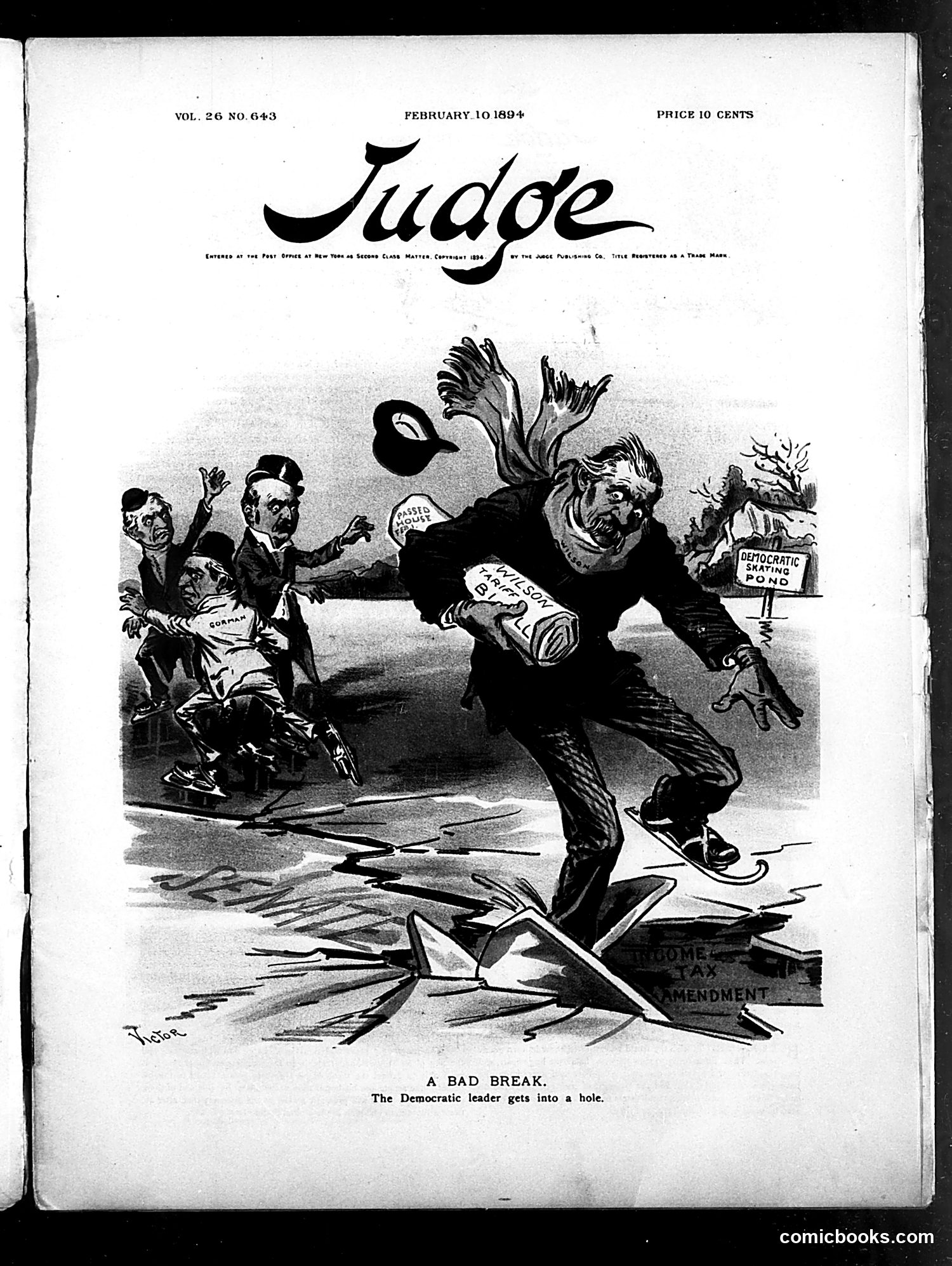 Judge — February 10, 1894 — page 1: Judge, 1894-02-10
