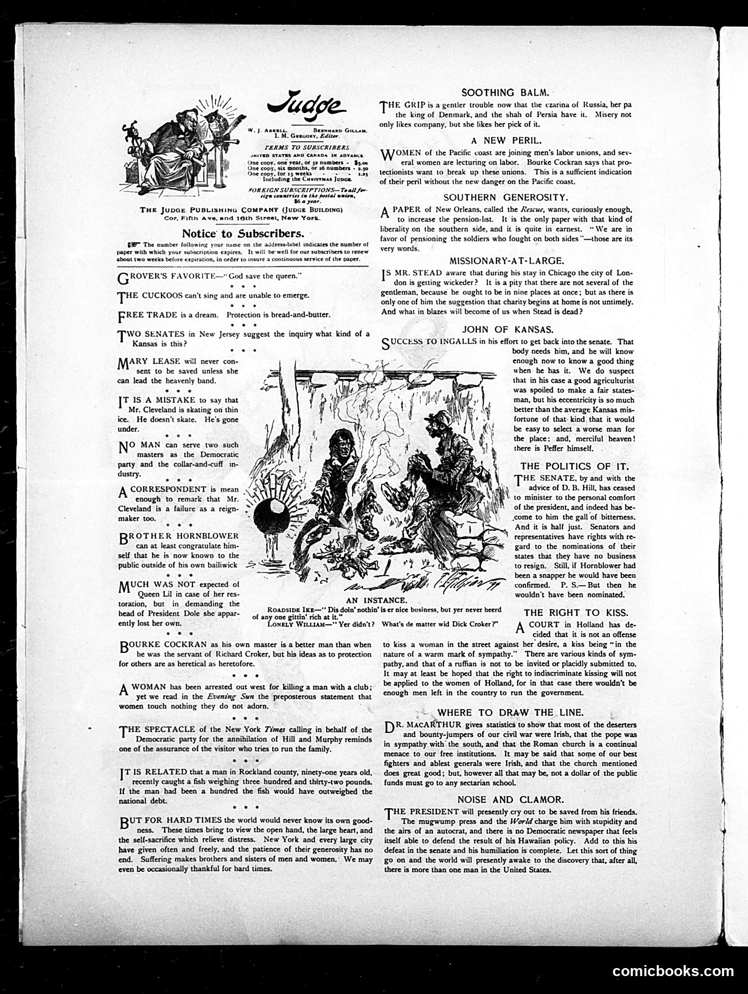 Judge — February 10, 1894 — page 2: Judge, 1894-02-10