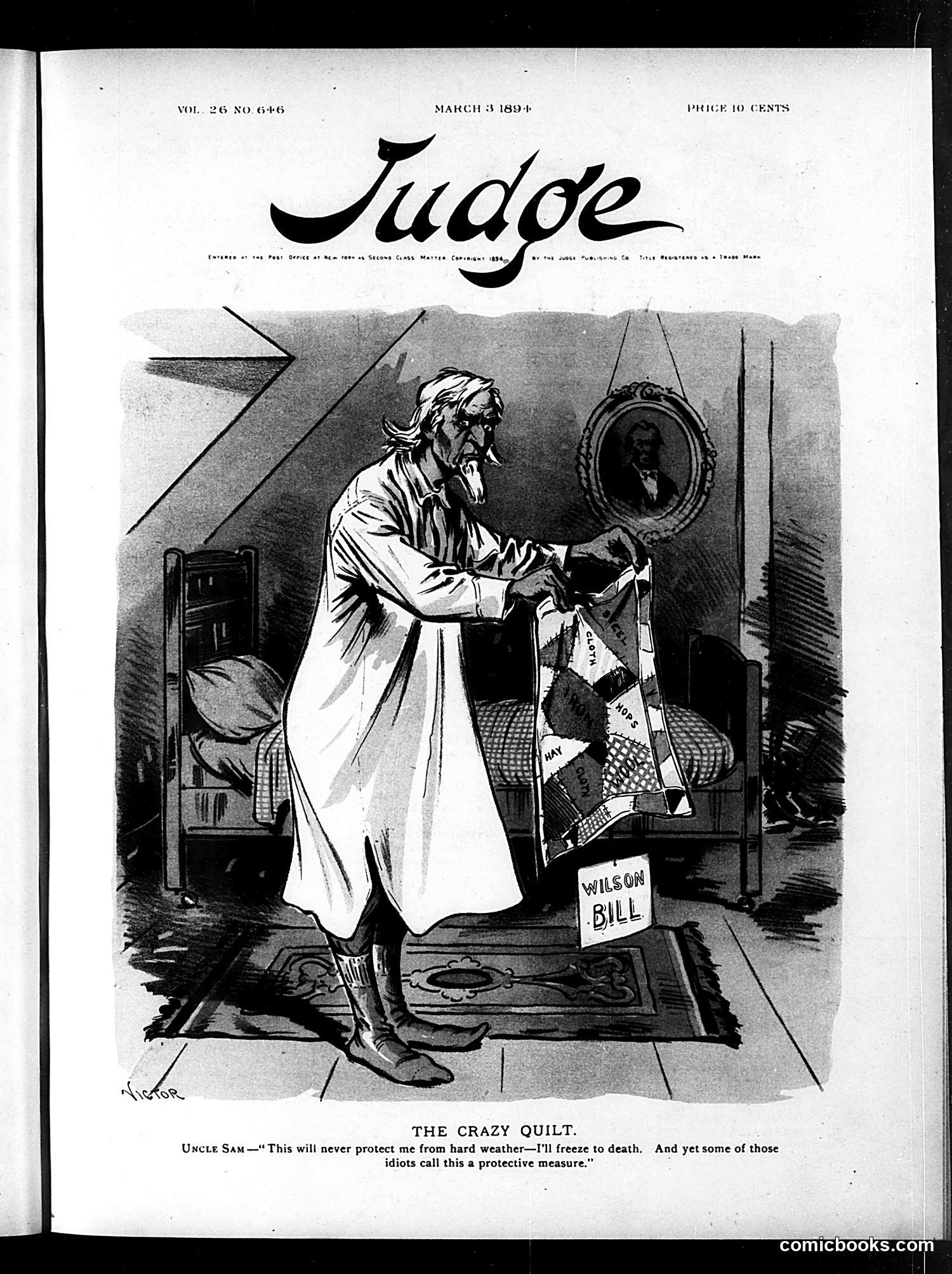 Judge — March 3, 1894 — page 1: Judge, 1894-03-03